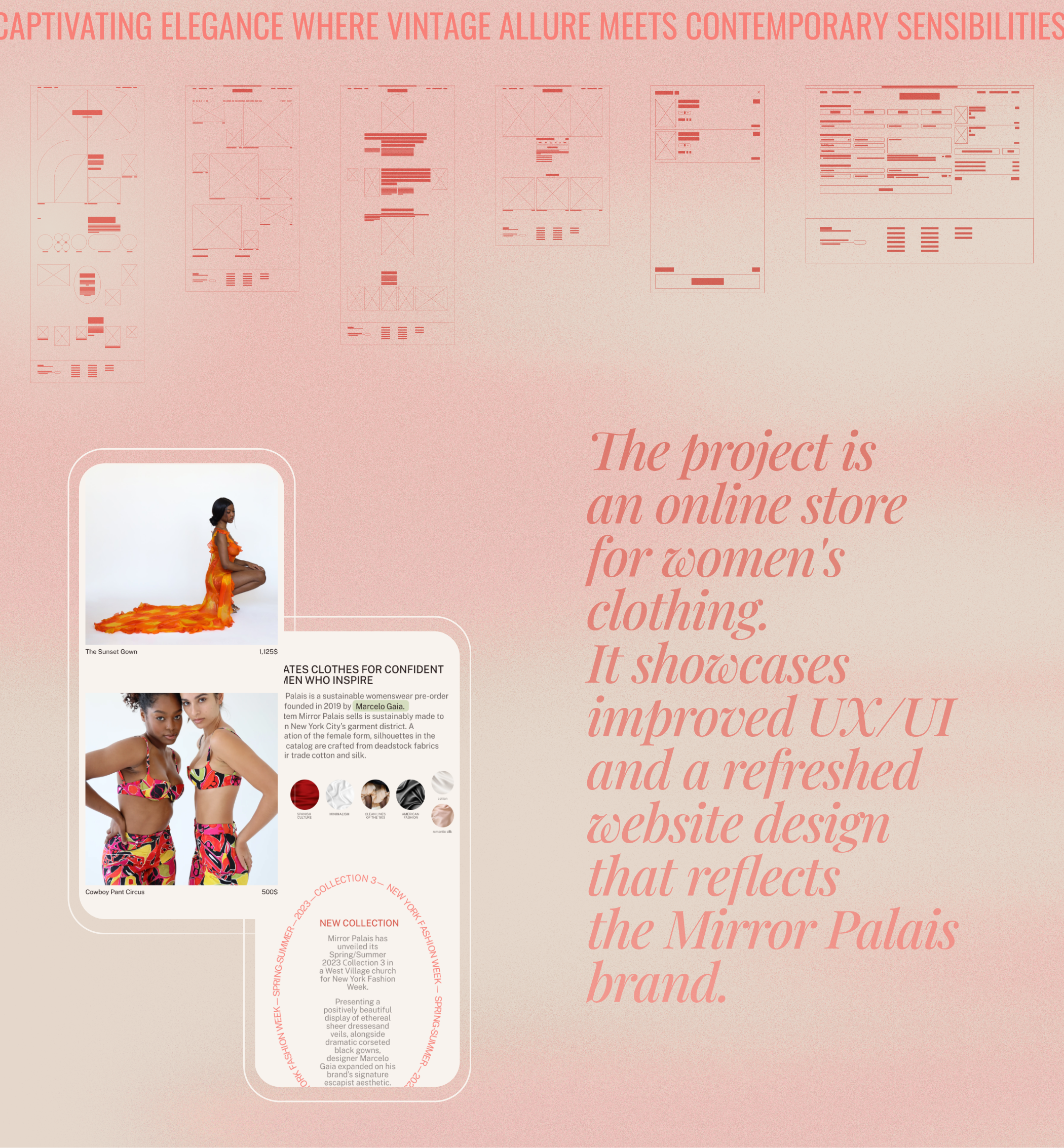 MIRROR PALAIS — Изображение №2 — Маркетинг, Интерфейсы на Dprofile