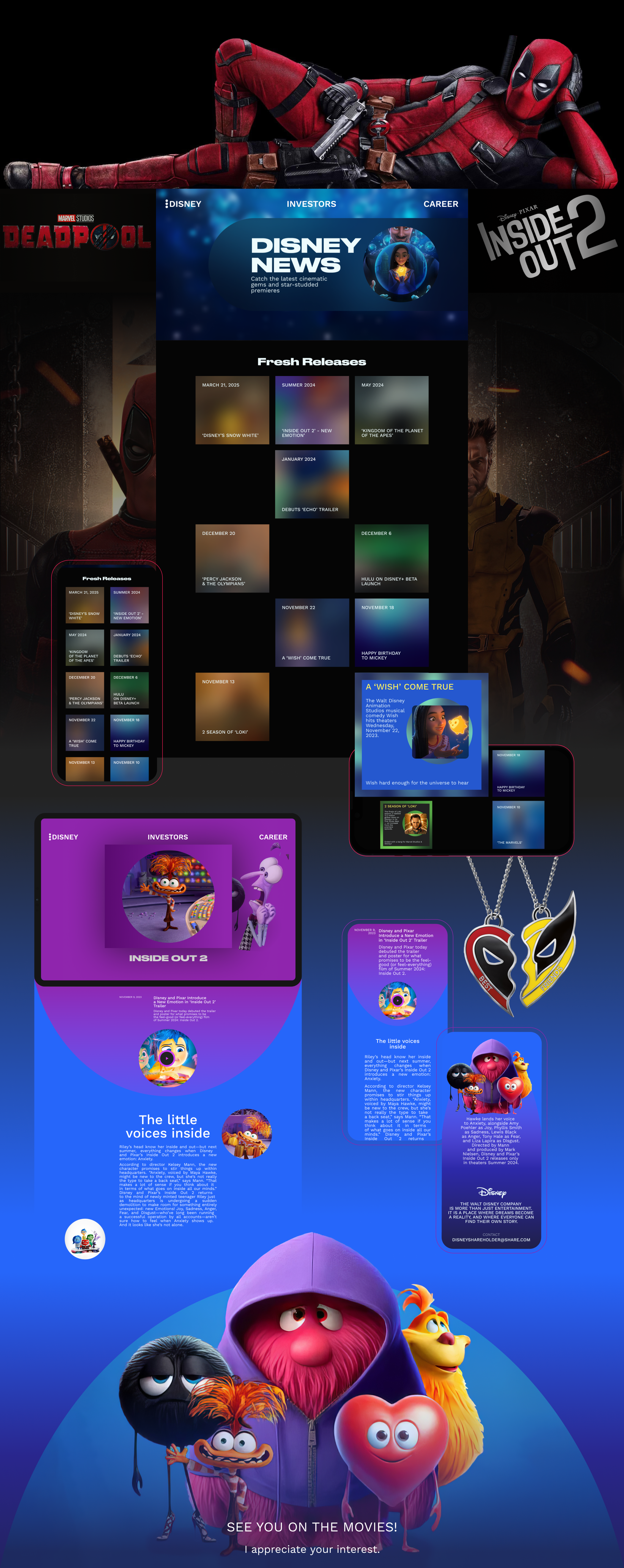 DISNEY — Изображение №9 — Интерфейсы на Dprofile