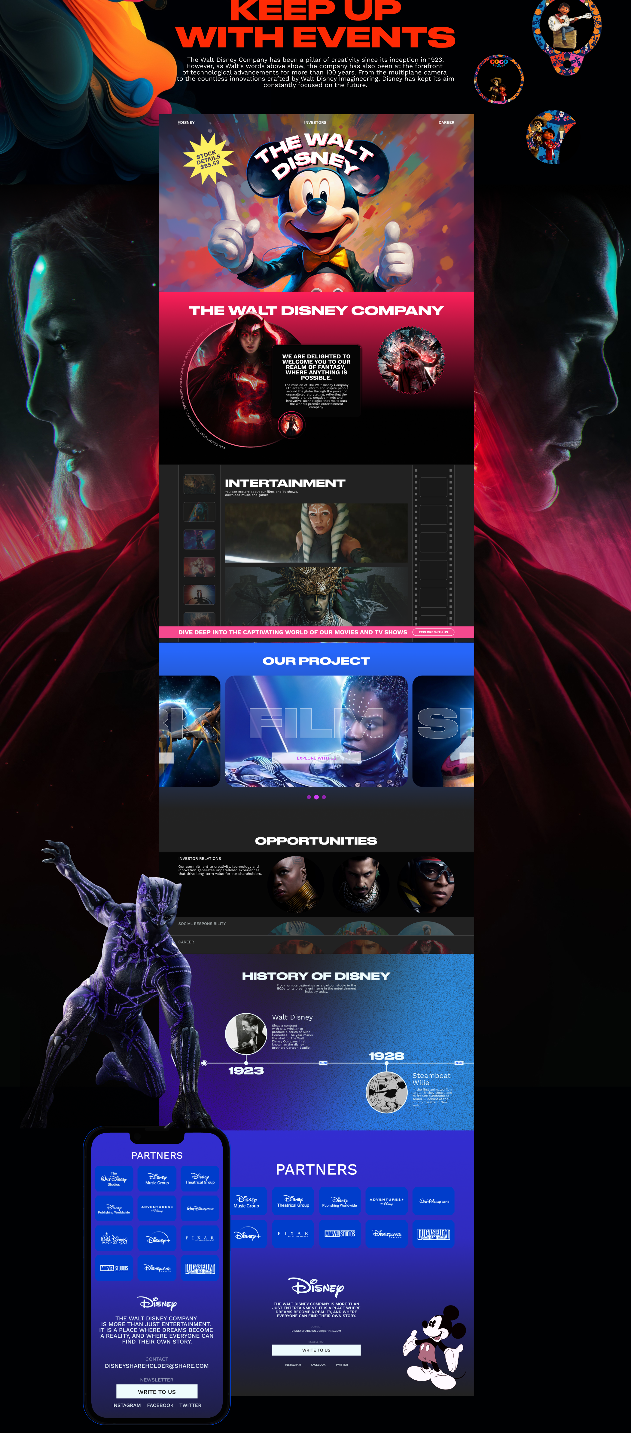 DISNEY — Изображение №2 — Интерфейсы на Dprofile