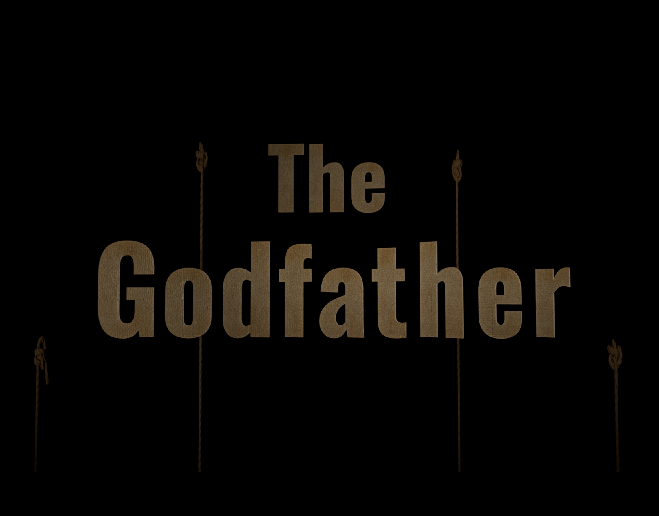 Титры к The Godfather — Изображение №1 — 3D, Анимация на Dprofile