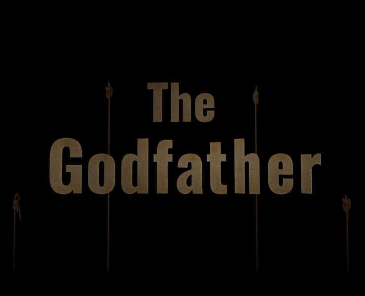 Титры к The Godfather — 3D, Анимация на Dprofile