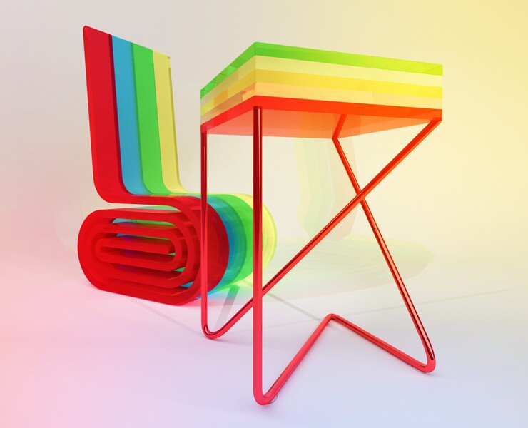 Мебельная линейка «Jellies» — 3D на Dprofile