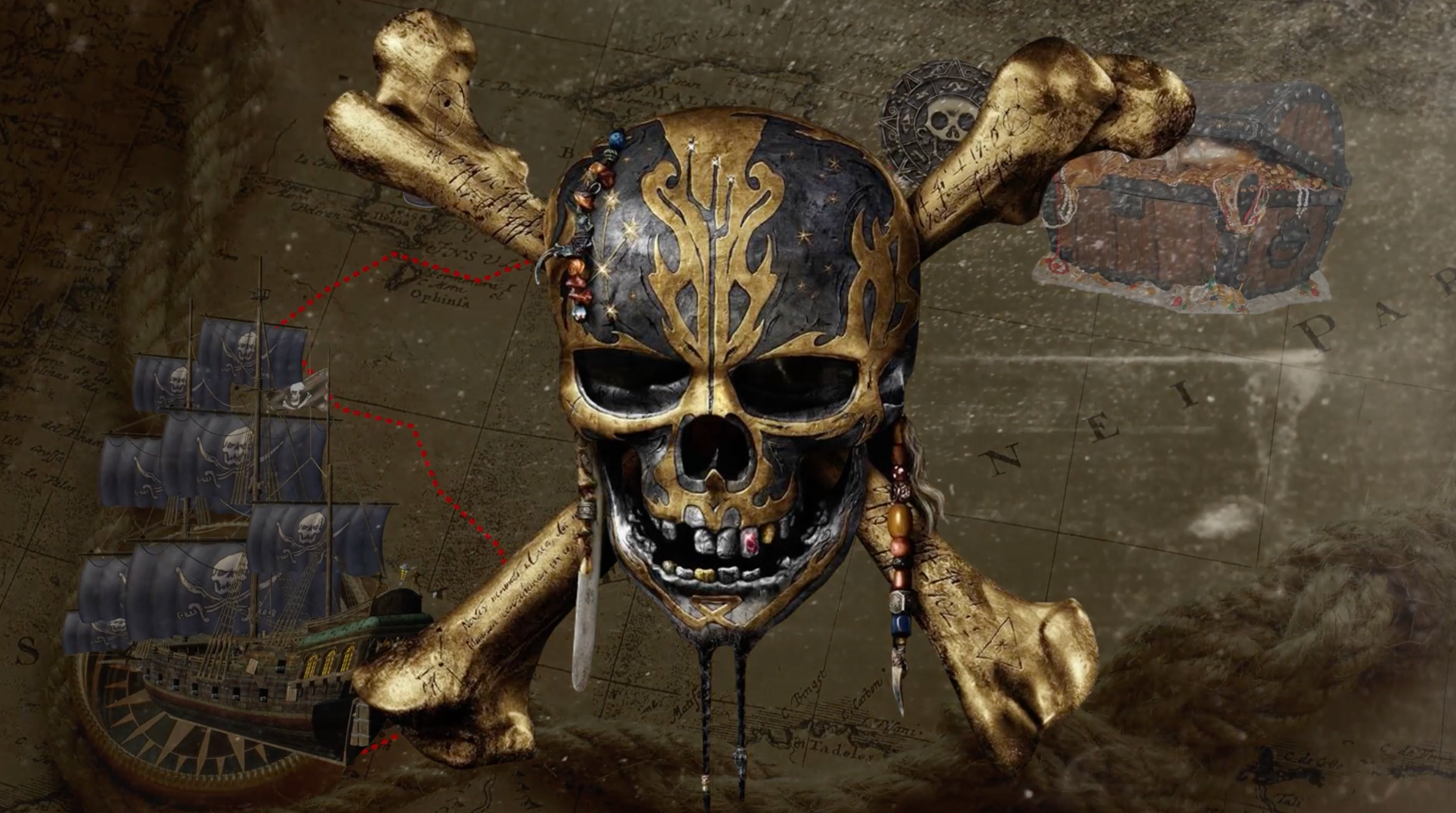 Карта сокровищ — Изображение №1 — Графика, Анимация на Dprofile