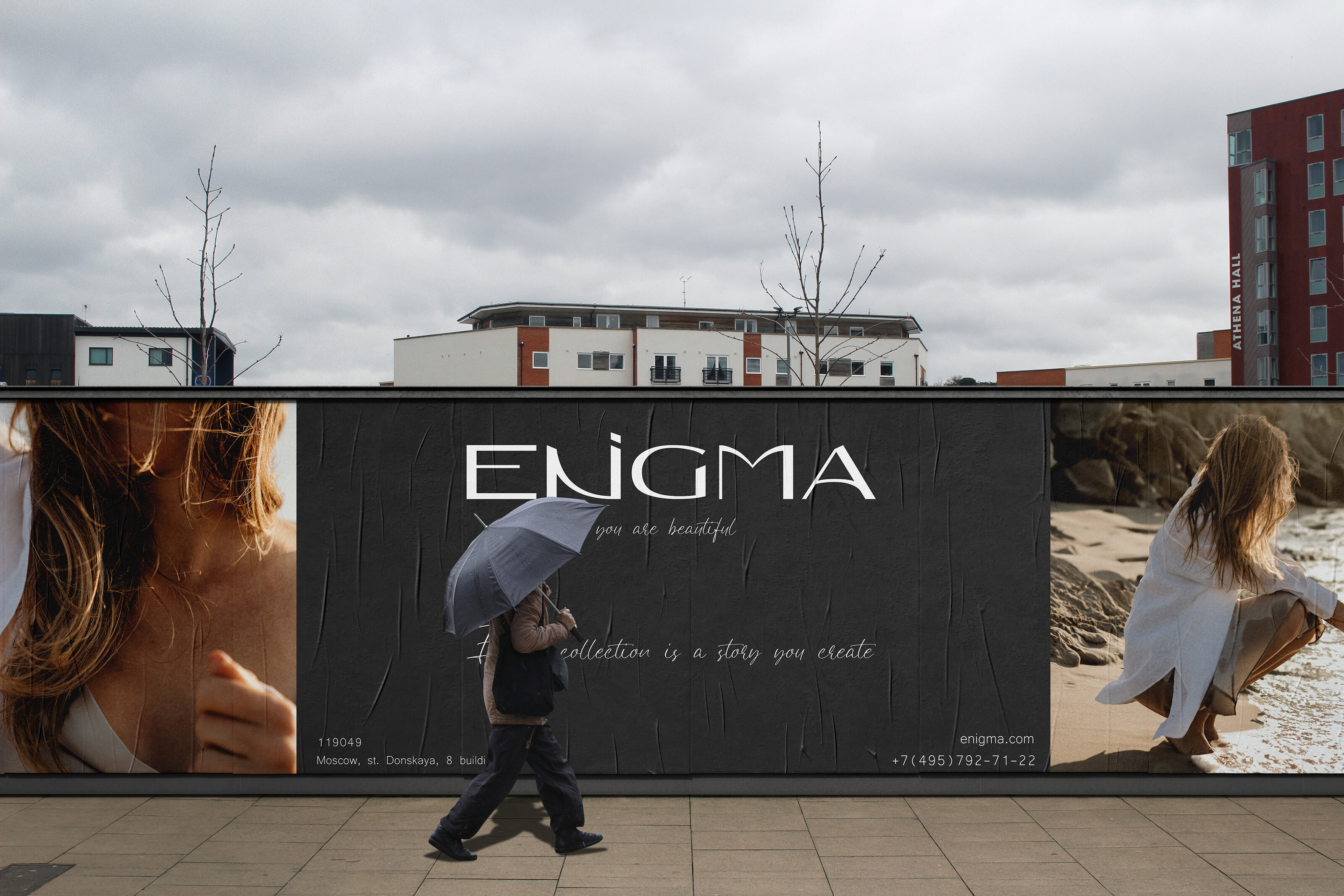 ENIGMA | ЛОГОТИП И ФИРМЕННЫЙ СТИЛЬ БРЕНДА ОДЕЖДЫ — Изображение №8 — Брендинг на Dprofile