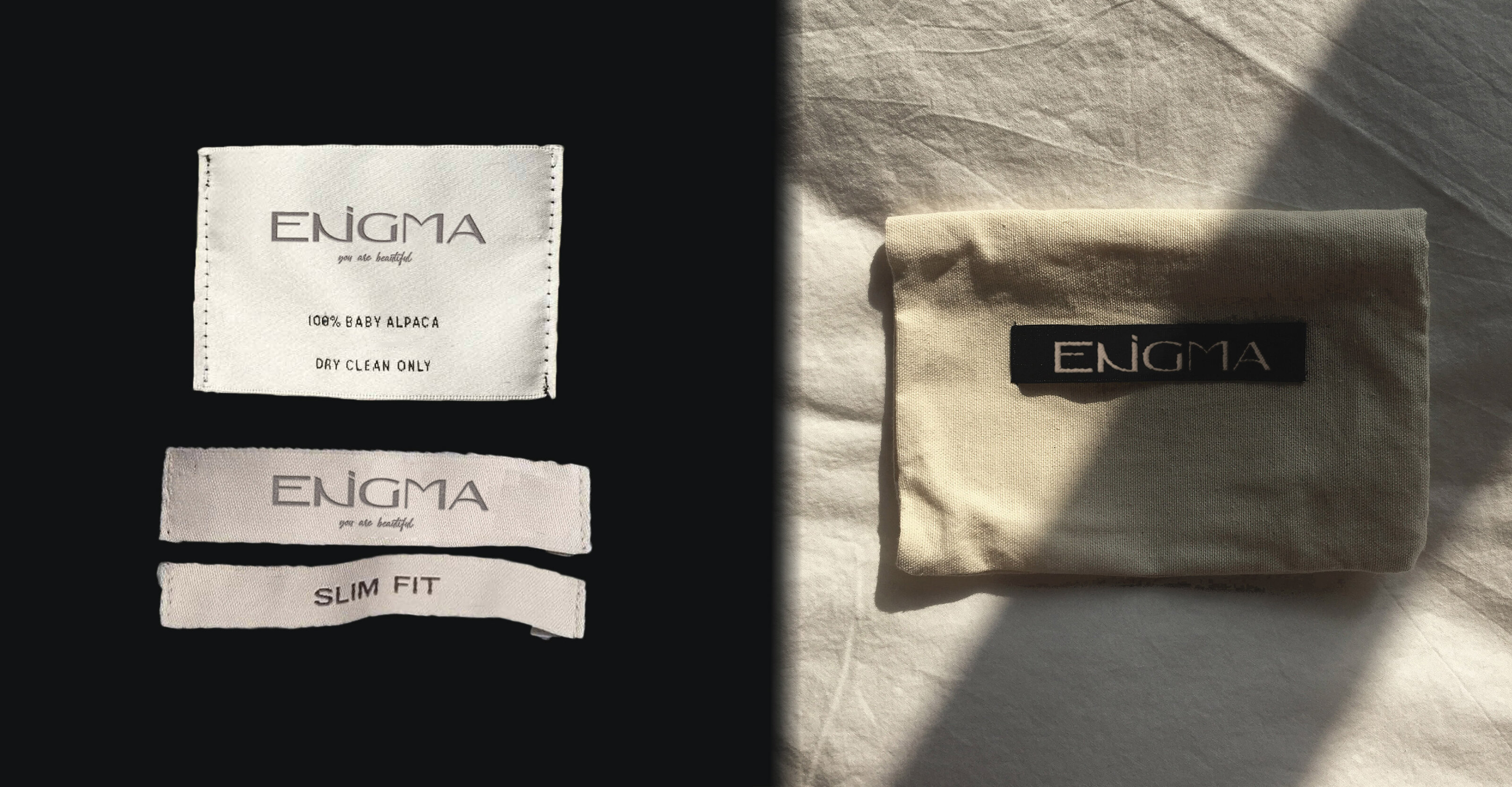 ENIGMA | ЛОГОТИП И ФИРМЕННЫЙ СТИЛЬ БРЕНДА ОДЕЖДЫ — Изображение №7 — Брендинг на Dprofile
