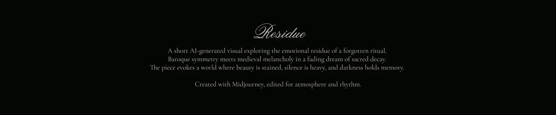 Residue — Изображение №2 — Анимация на Dprofile
