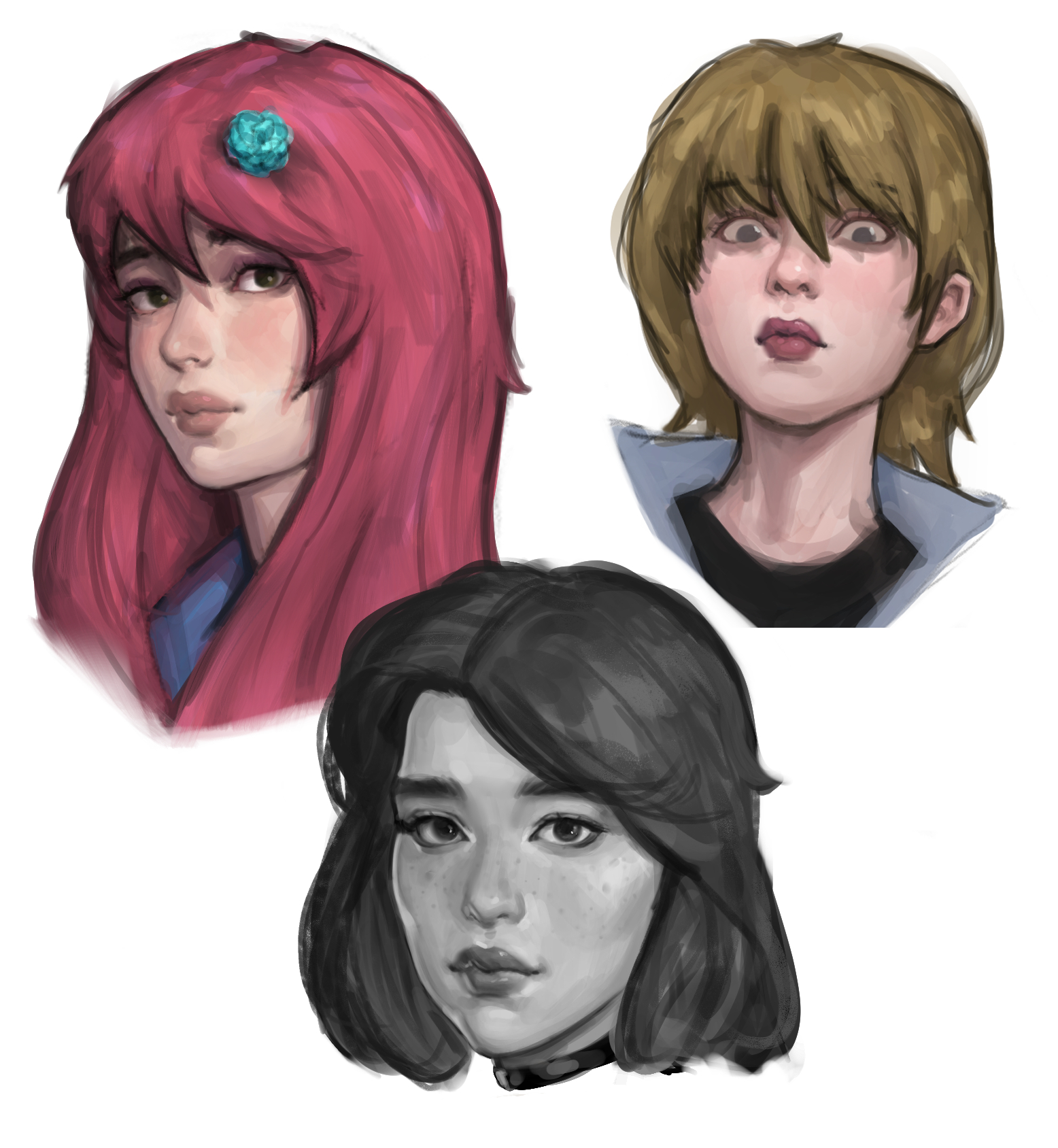 Скетчи/дизайн персонажей — Изображение №7 — Иллюстрация на Dprofile