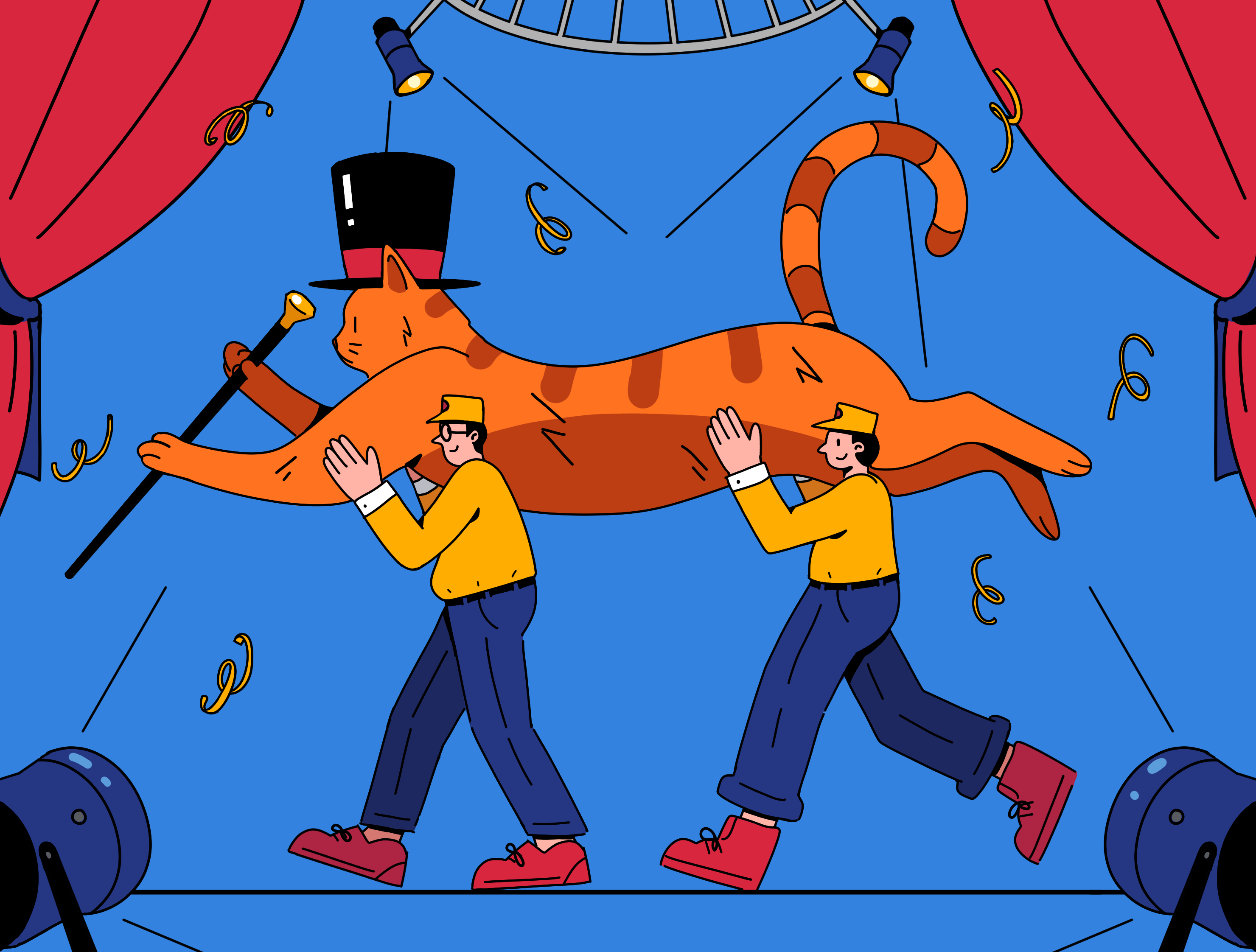 Flat иллюстрация — Изображение №1 — Иллюстрация на Dprofile