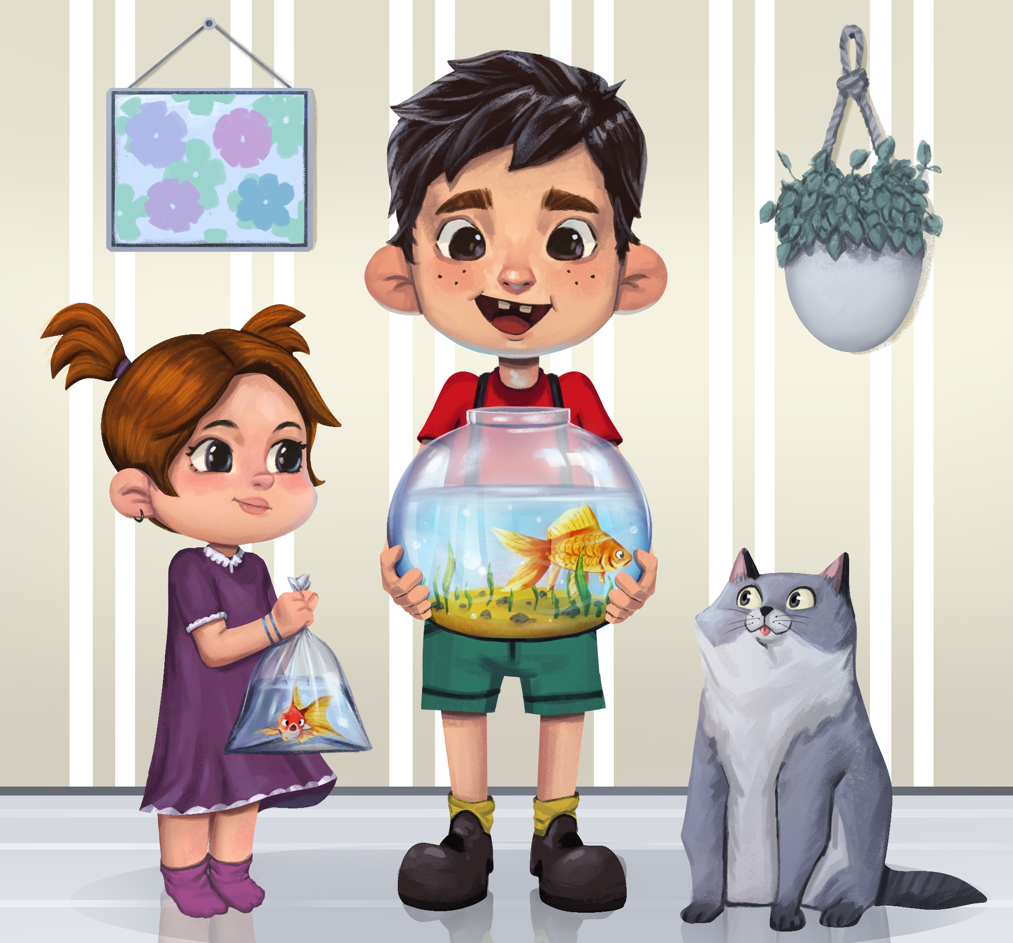 Детская иллюстрация — Изображение №1 — Иллюстрация на Dprofile