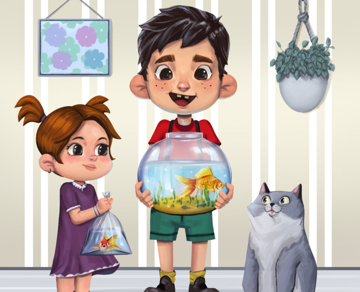 Детская иллюстрация — Иллюстрация на Dprofile