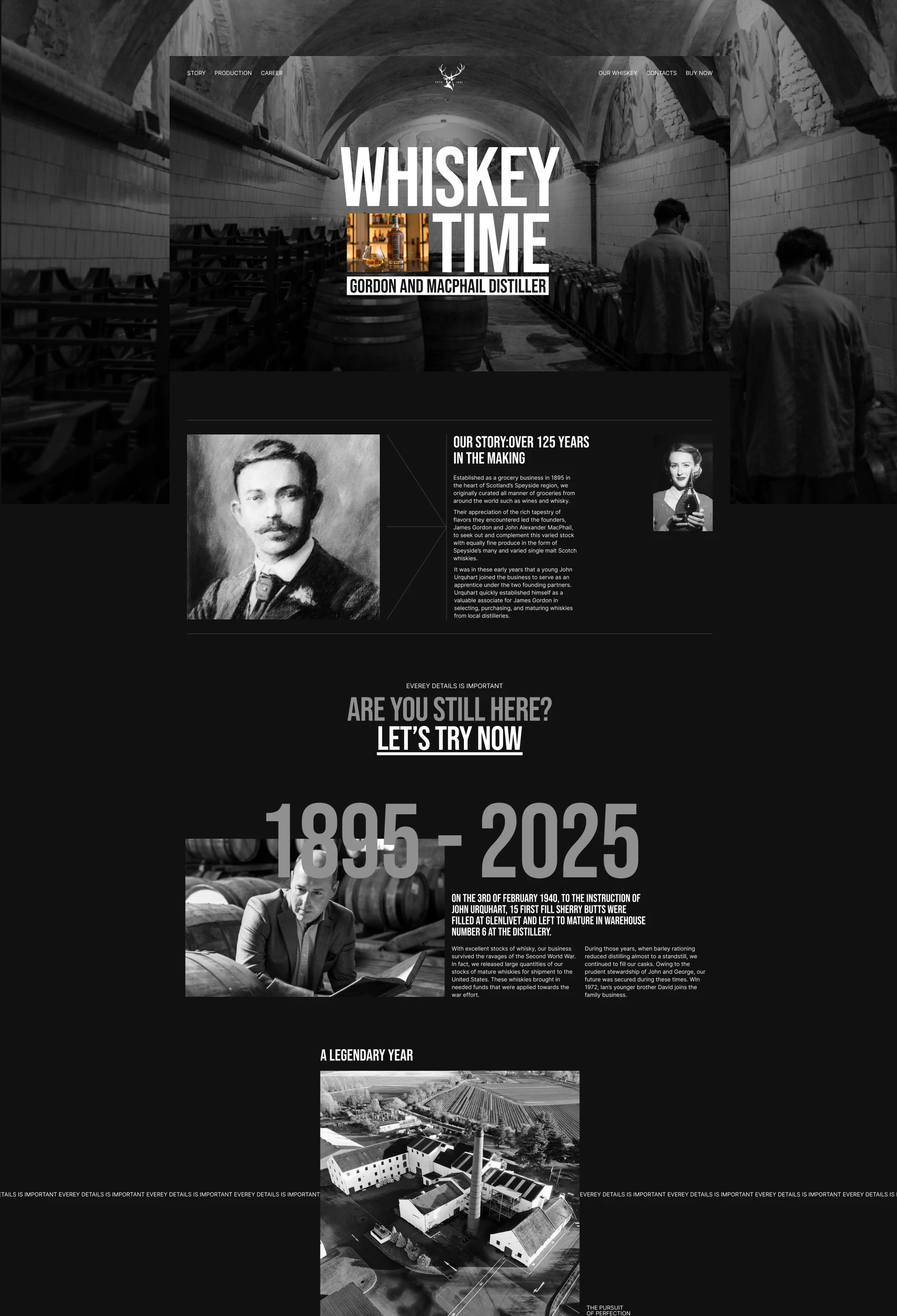 Gordon & Macphail | Corporate website | Concept — Изображение №14 — Интерфейсы на Dprofile