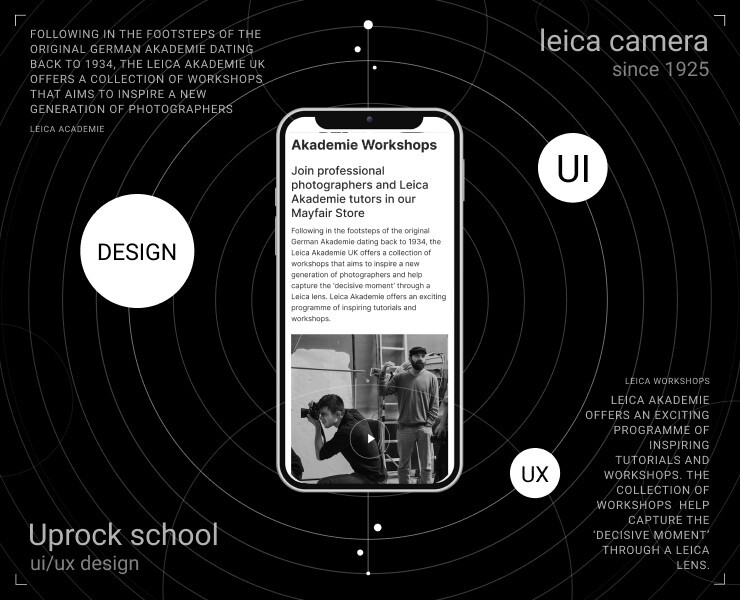 Leica camera | Concept landing page — Интерфейсы на Dprofile