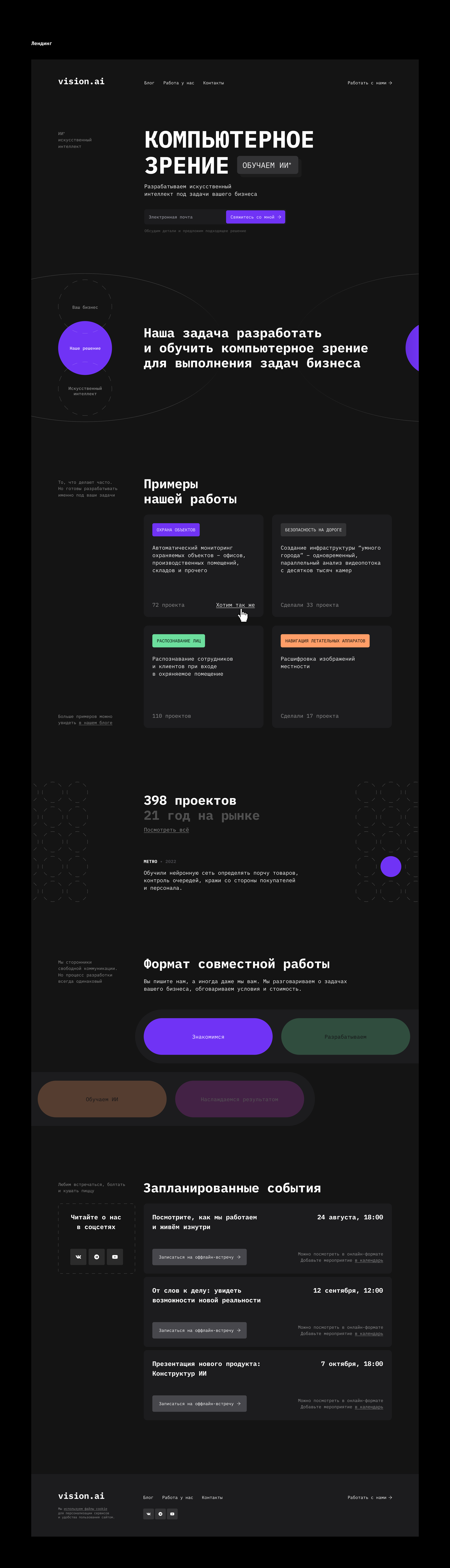 vision.ai · Компьютерное зрение — Изображение №4 — Интерфейсы на Dprofile