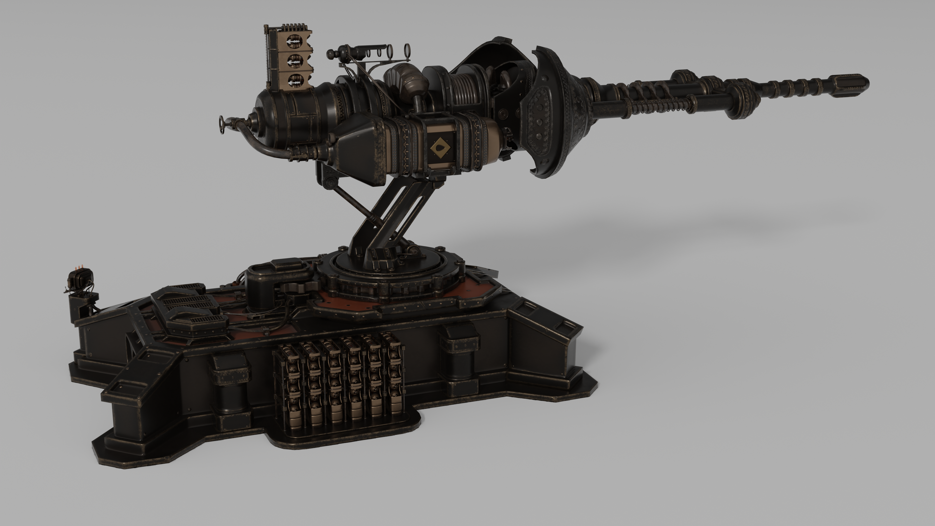 Steam canon — Изображение №4 — 3D на Dprofile