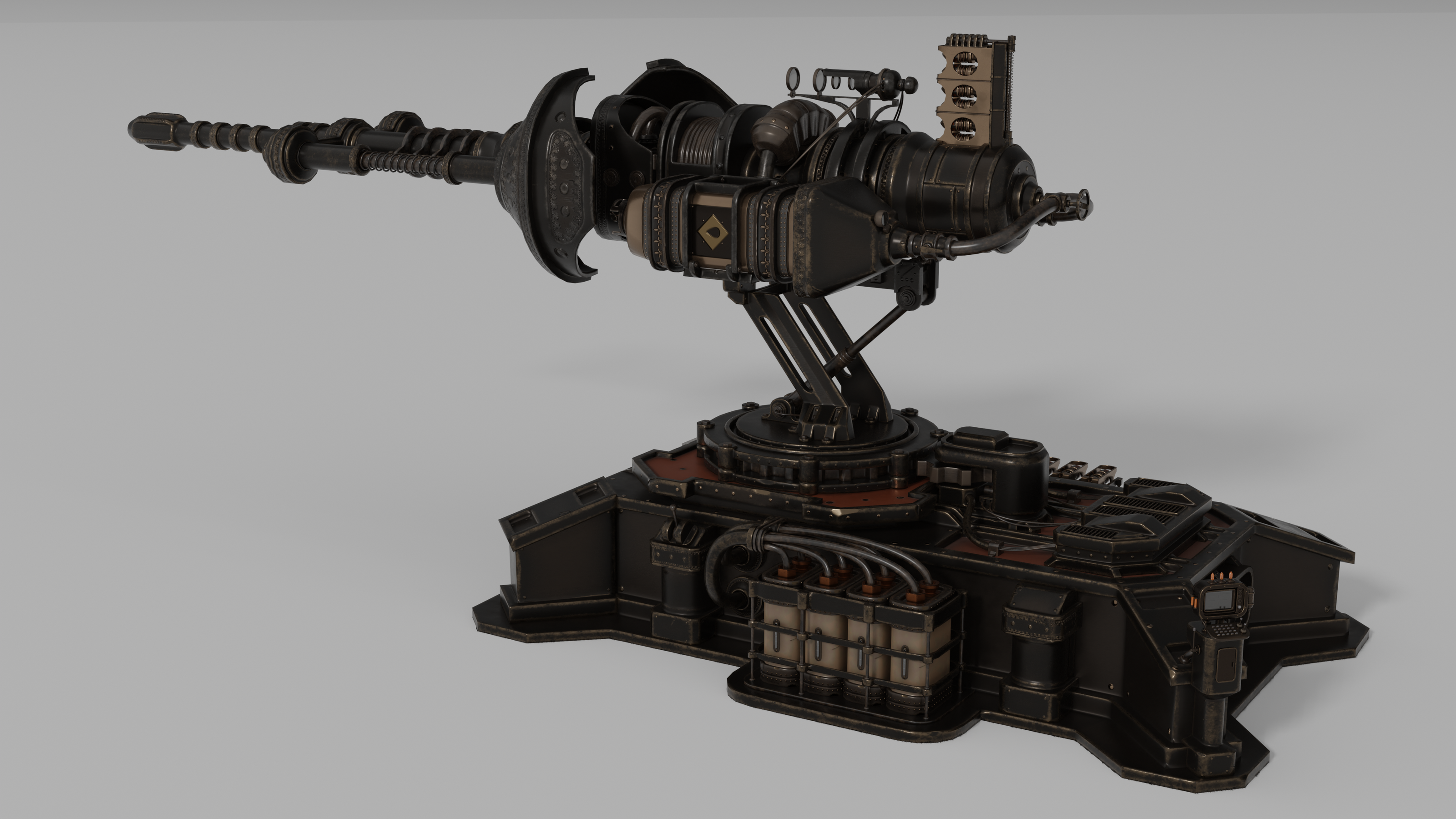 Steam canon — Изображение №2 — 3D на Dprofile