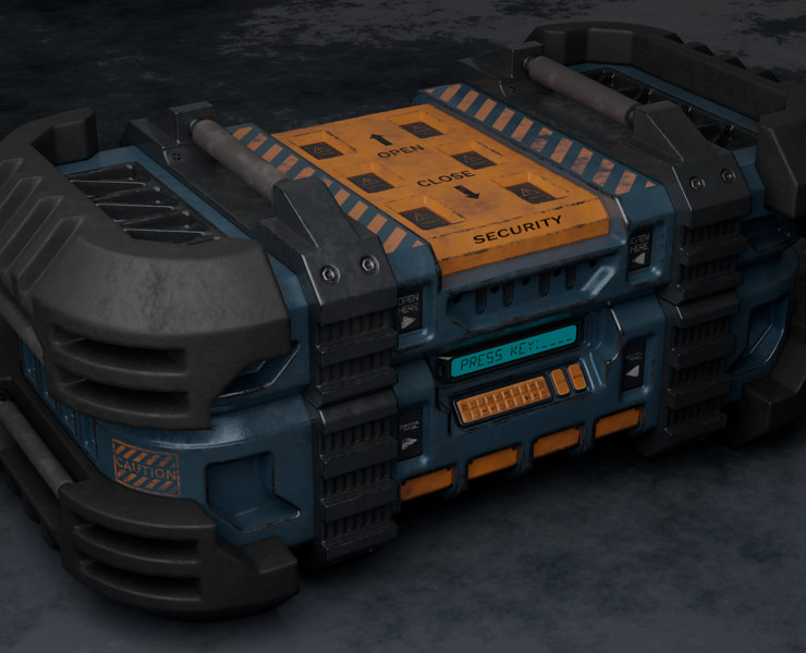 Crate — 3D на Dprofile