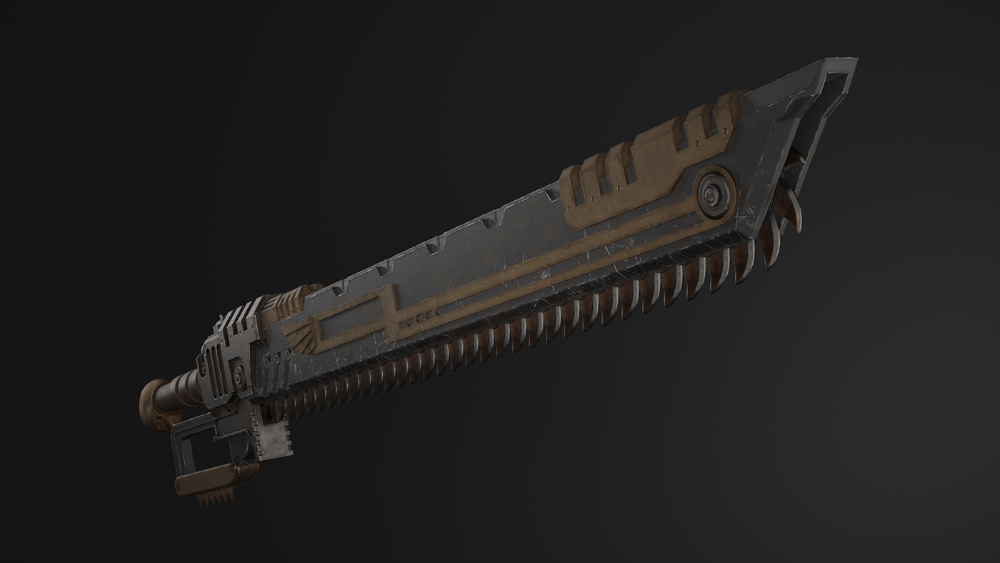 Chainsword — Изображение №3 — 3D на Dprofile