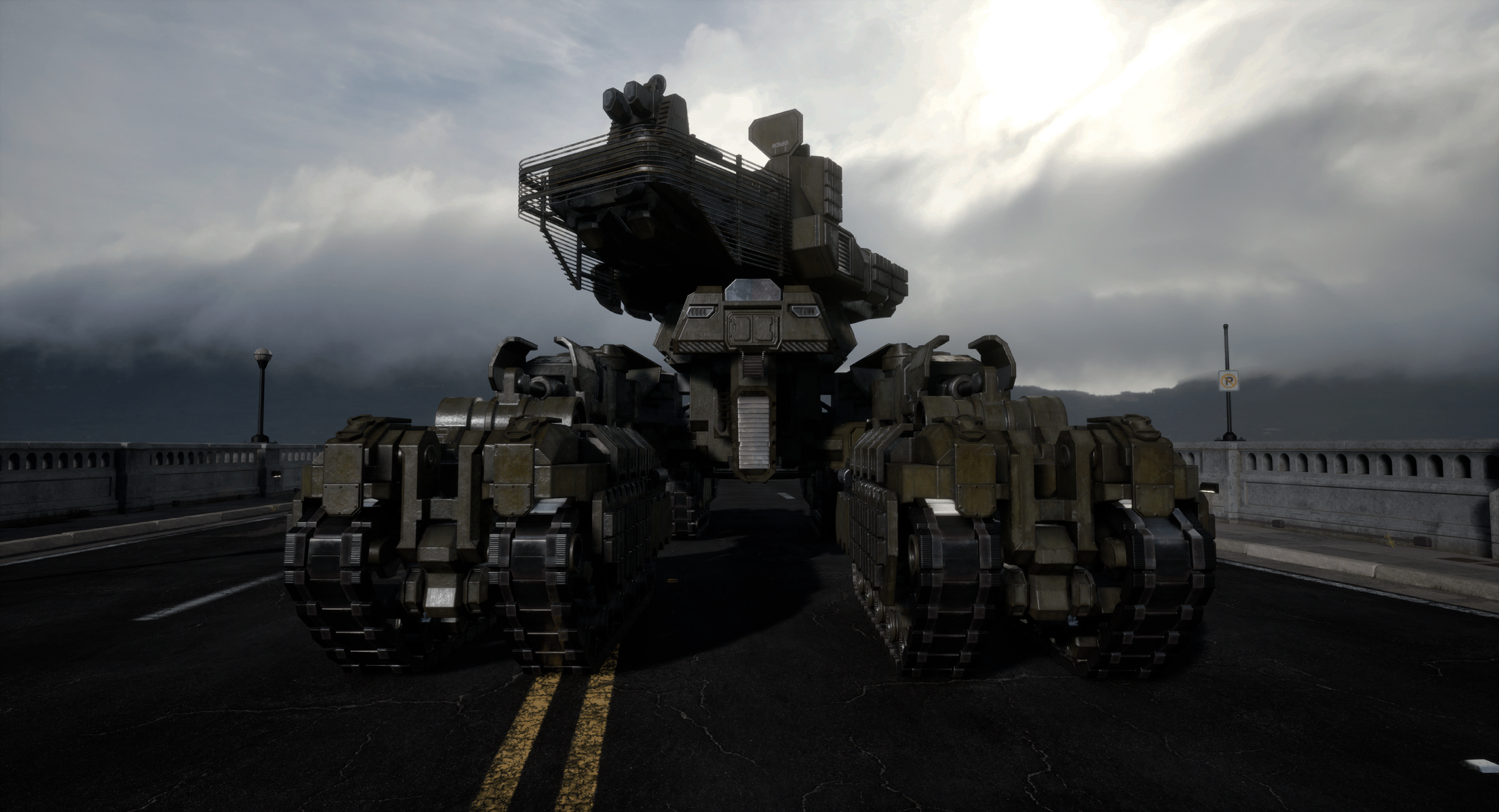 Heavy artillery tank SMT-043 — Изображение №2 — 3D на Dprofile