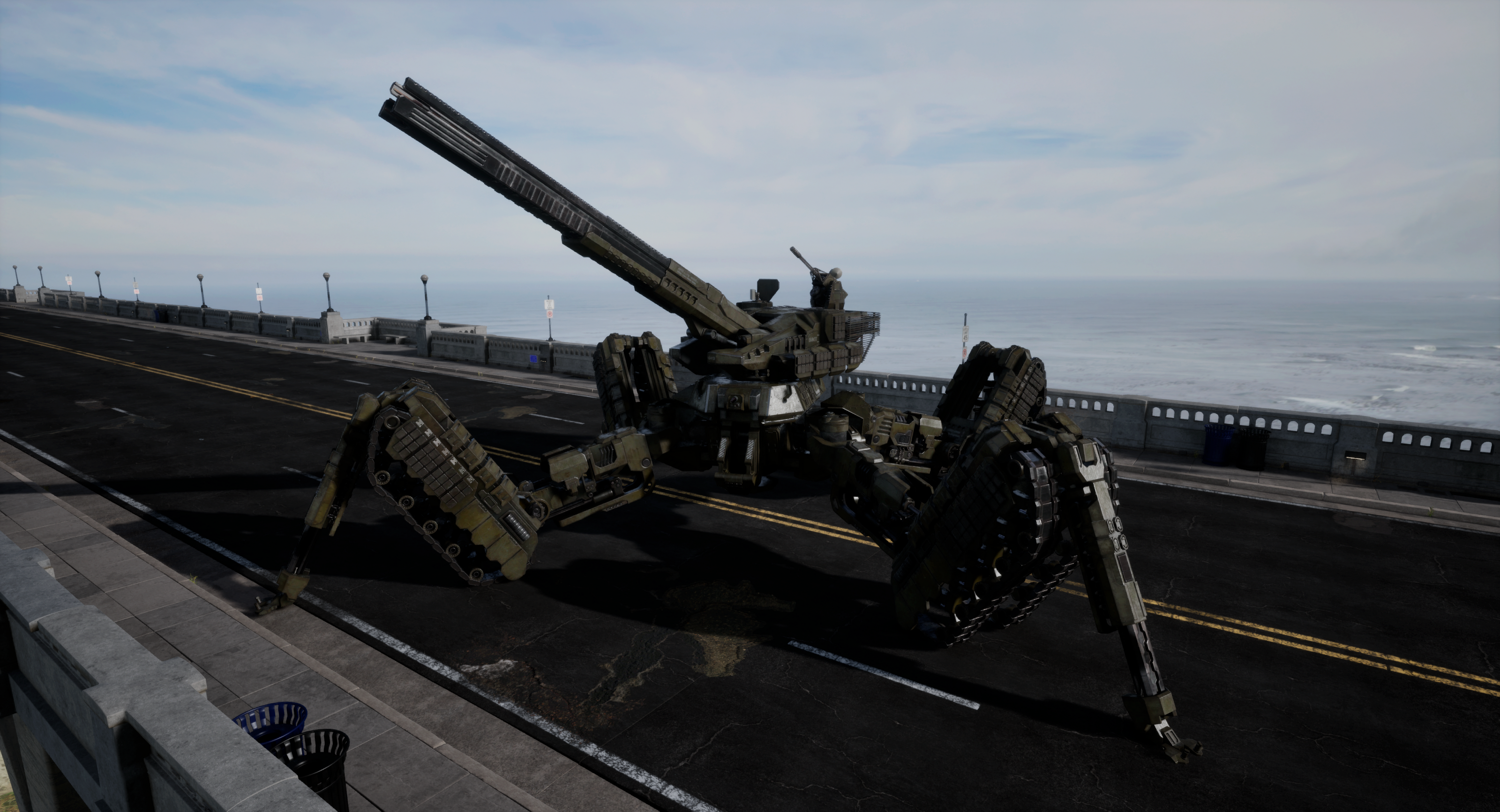 Heavy artillery tank SMT-043 — Изображение №5 — 3D на Dprofile