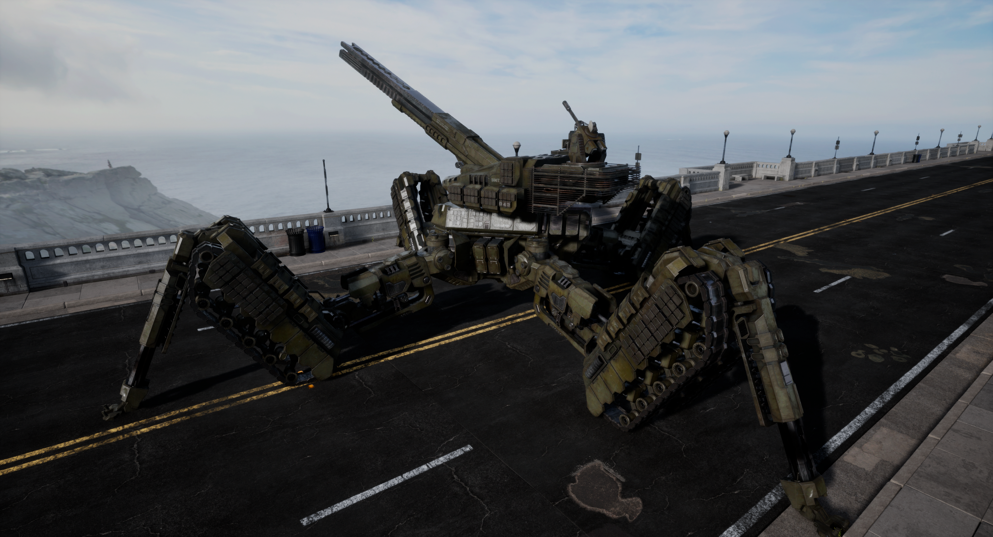 Heavy artillery tank SMT-043 — Изображение №6 — 3D на Dprofile