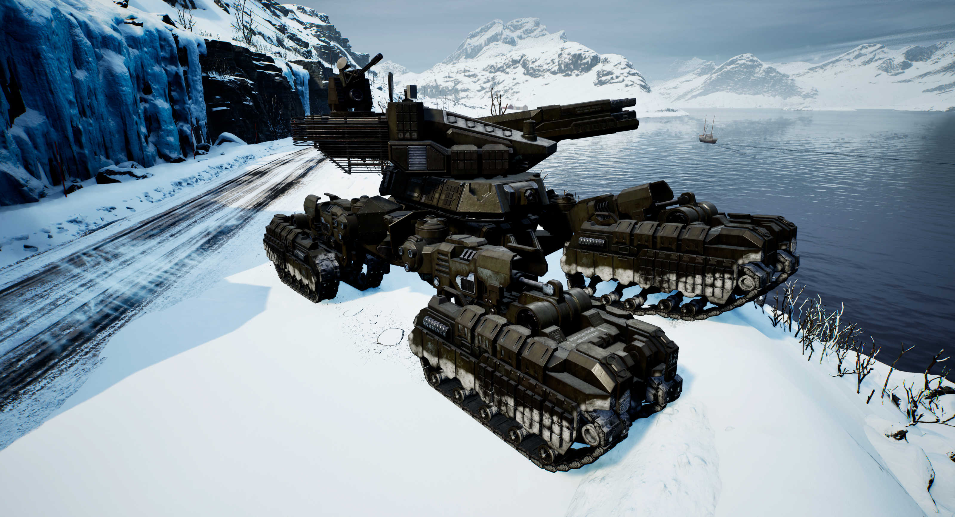 Heavy artillery tank SMT-043 — Изображение №7 — 3D на Dprofile