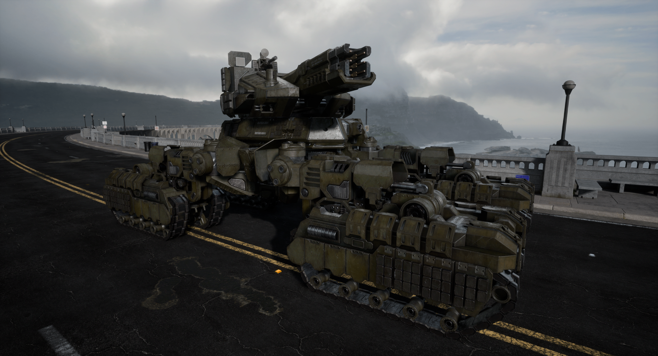 Heavy artillery tank SMT-043 — Изображение №3 — 3D на Dprofile