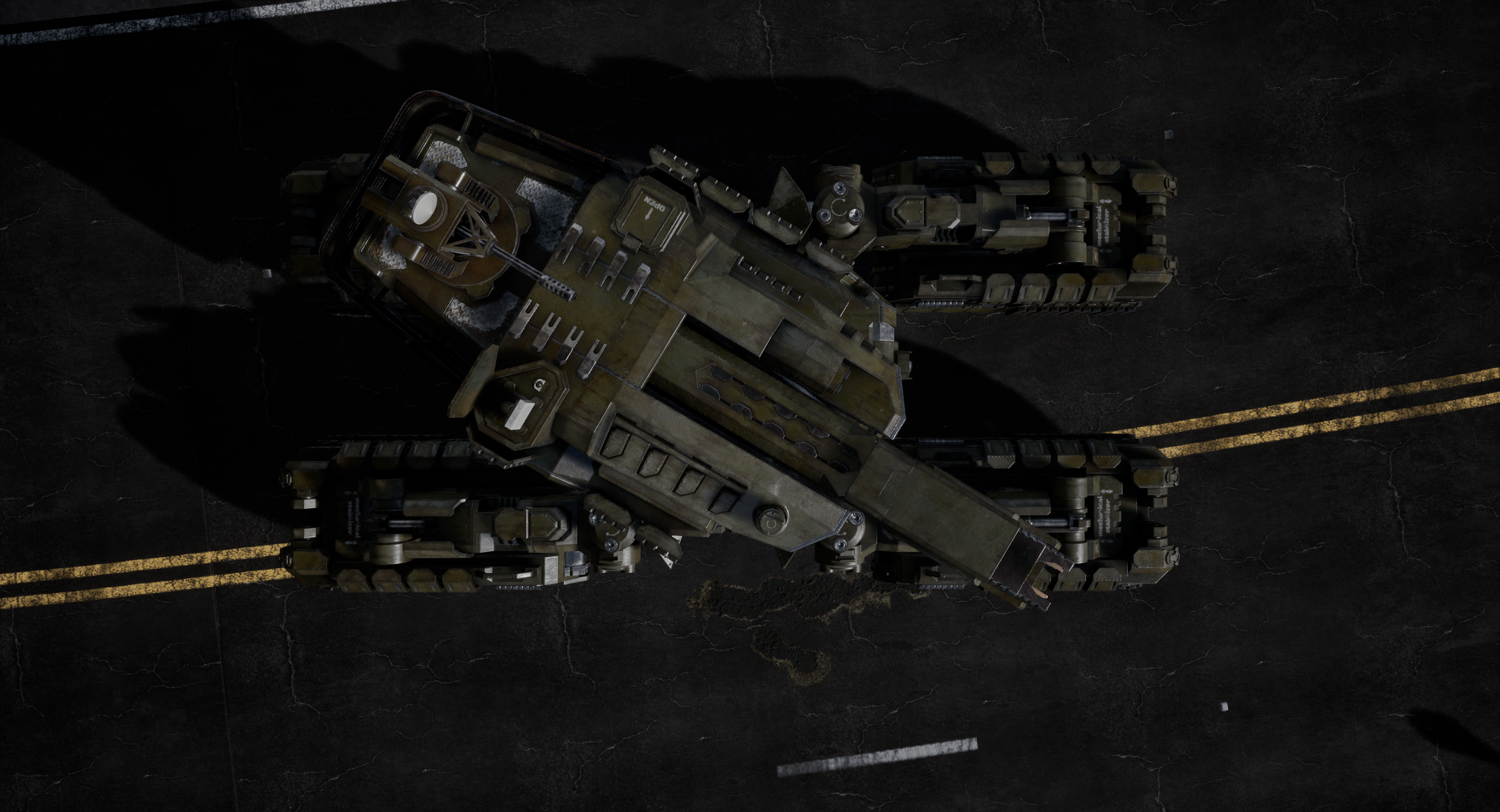 Heavy artillery tank SMT-043 — Изображение №4 — 3D на Dprofile