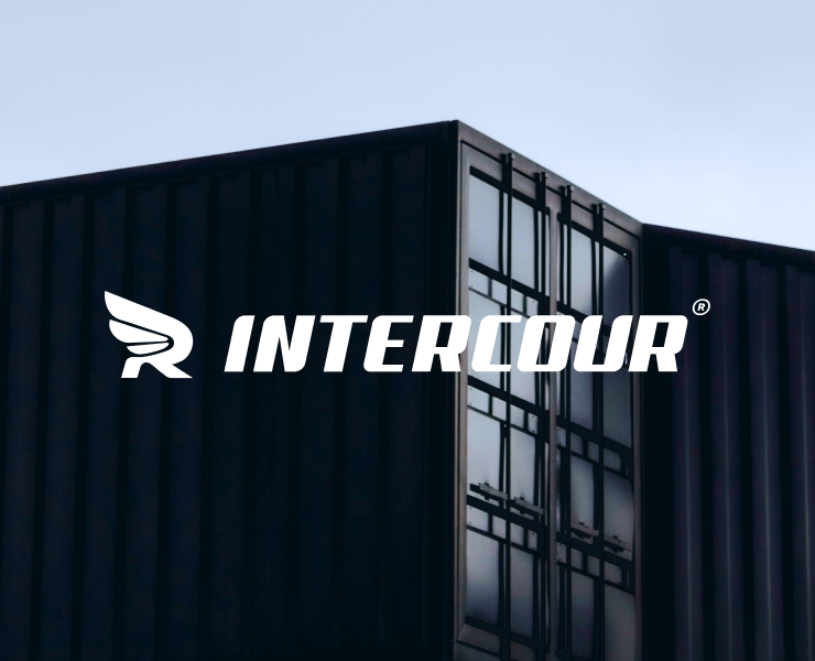 INTERCOUR - delivery service — Брендинг на Dprofile