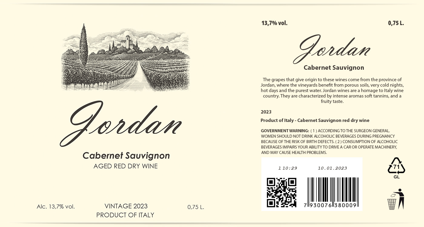 Jordan Wine/Design/Advertisement — Изображение №4 — Графика, Маркетинг на Dprofile