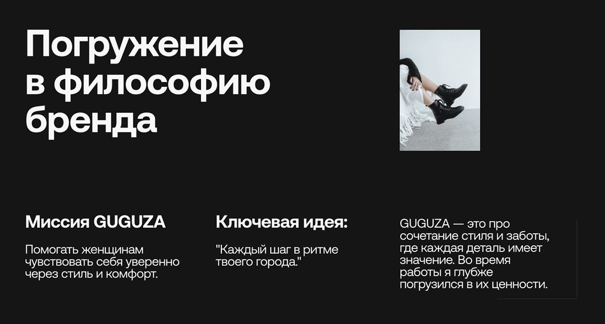 Дизайн презентации и кп для бренда GUGUZA — Изображение №3 — Брендинг, Маркетинг на Dprofile