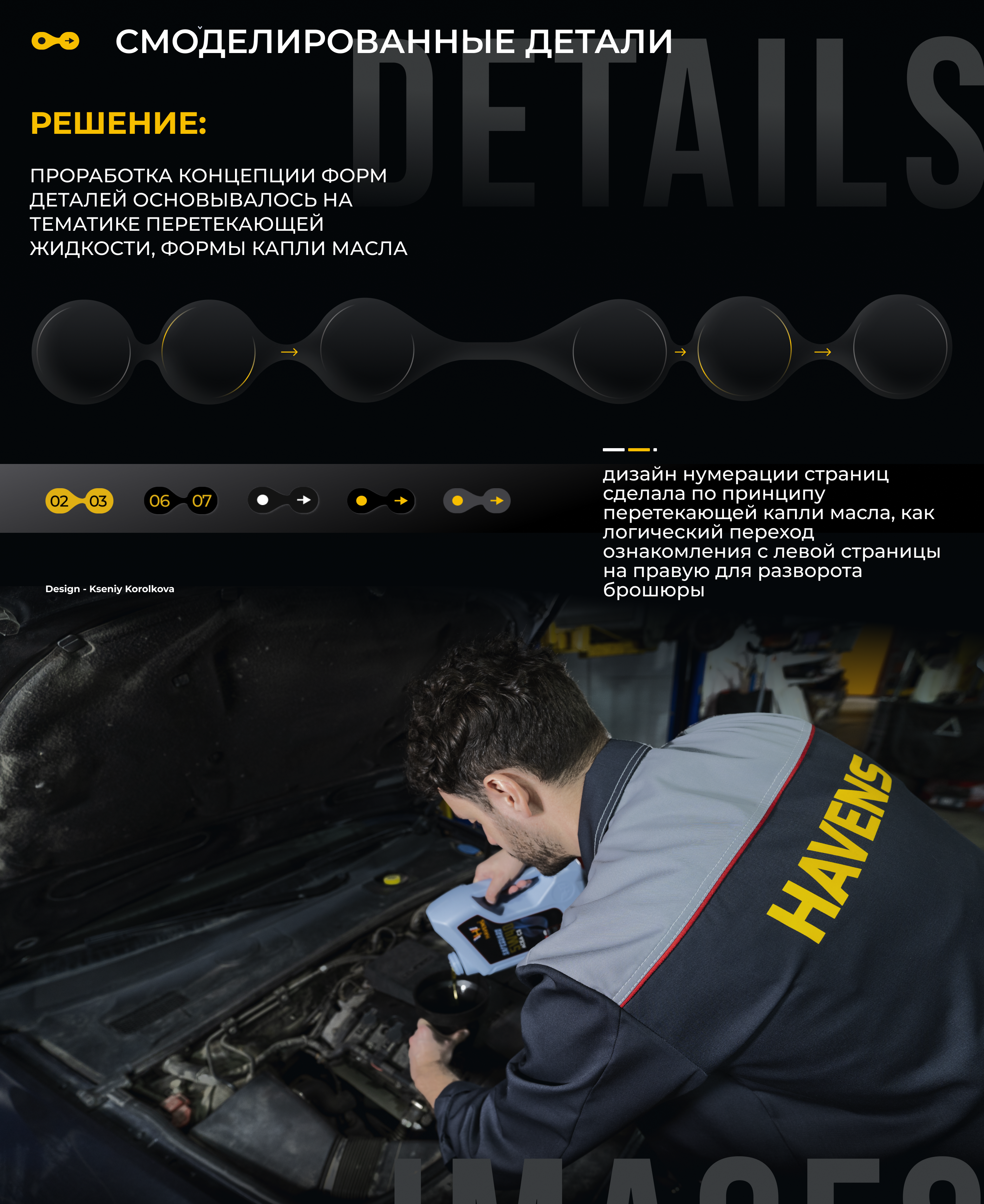 Брошюра моторное масло HAVENS_Brochure 2024 motor oil — Изображение №4 — Брендинг на Dprofile