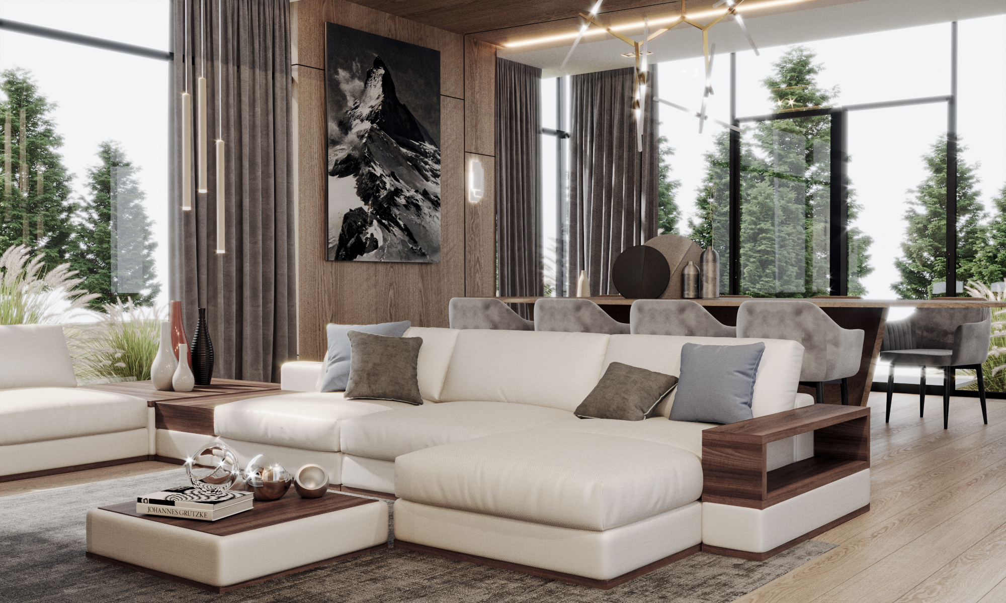 Дуплекс в Барвиха Хиллс. — Изображение №14 — 3D на Dprofile