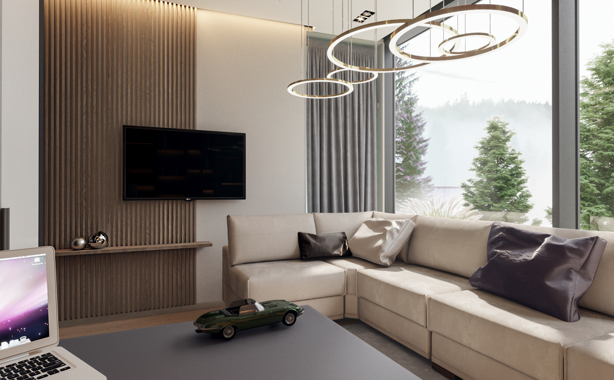 Дуплекс в Барвиха Хиллс. — Изображение №23 — 3D на Dprofile