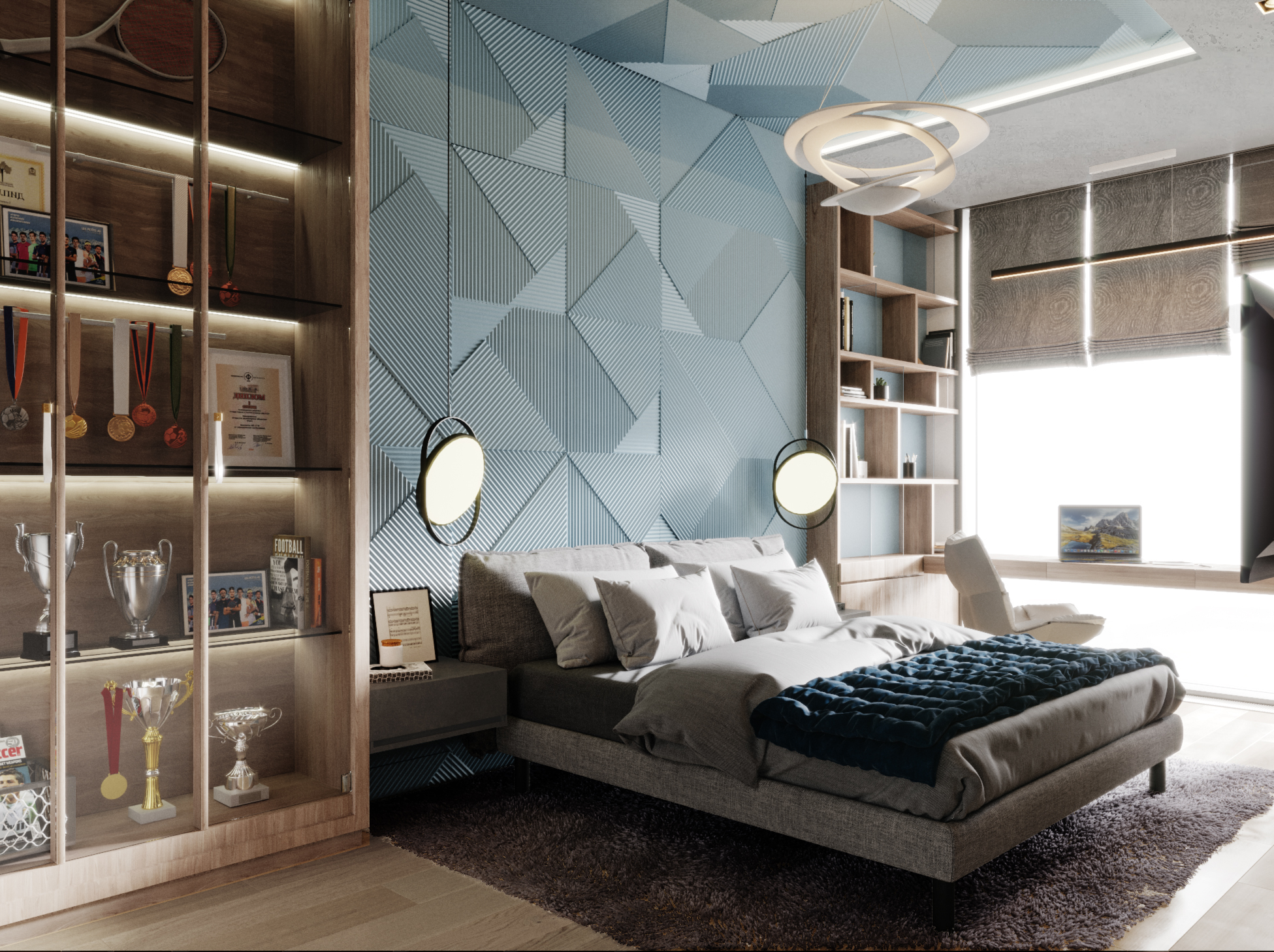 Дуплекс в Барвиха Хиллс. — Изображение №49 — 3D на Dprofile