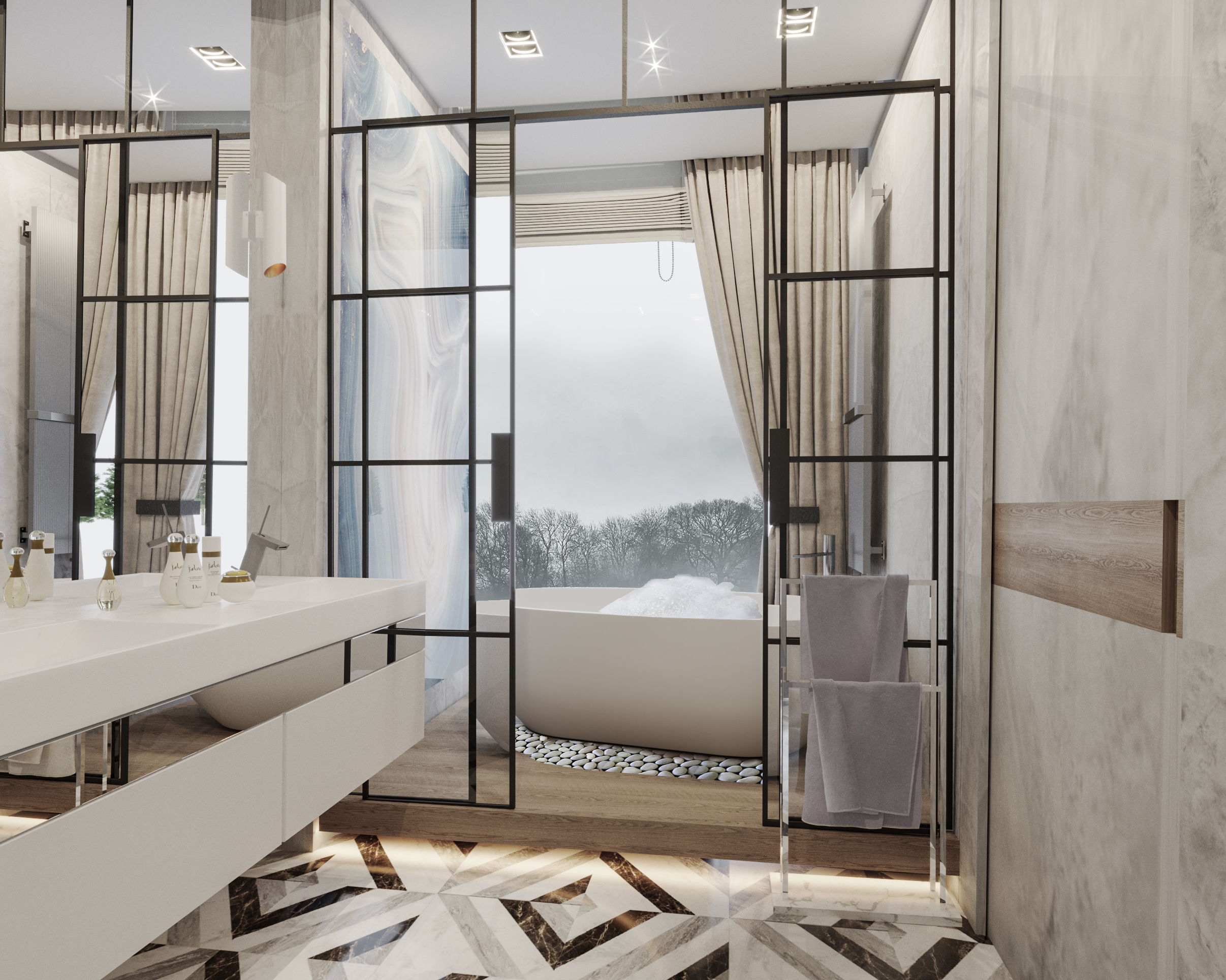 Дуплекс в Барвиха Хиллс. — Изображение №38 — 3D на Dprofile