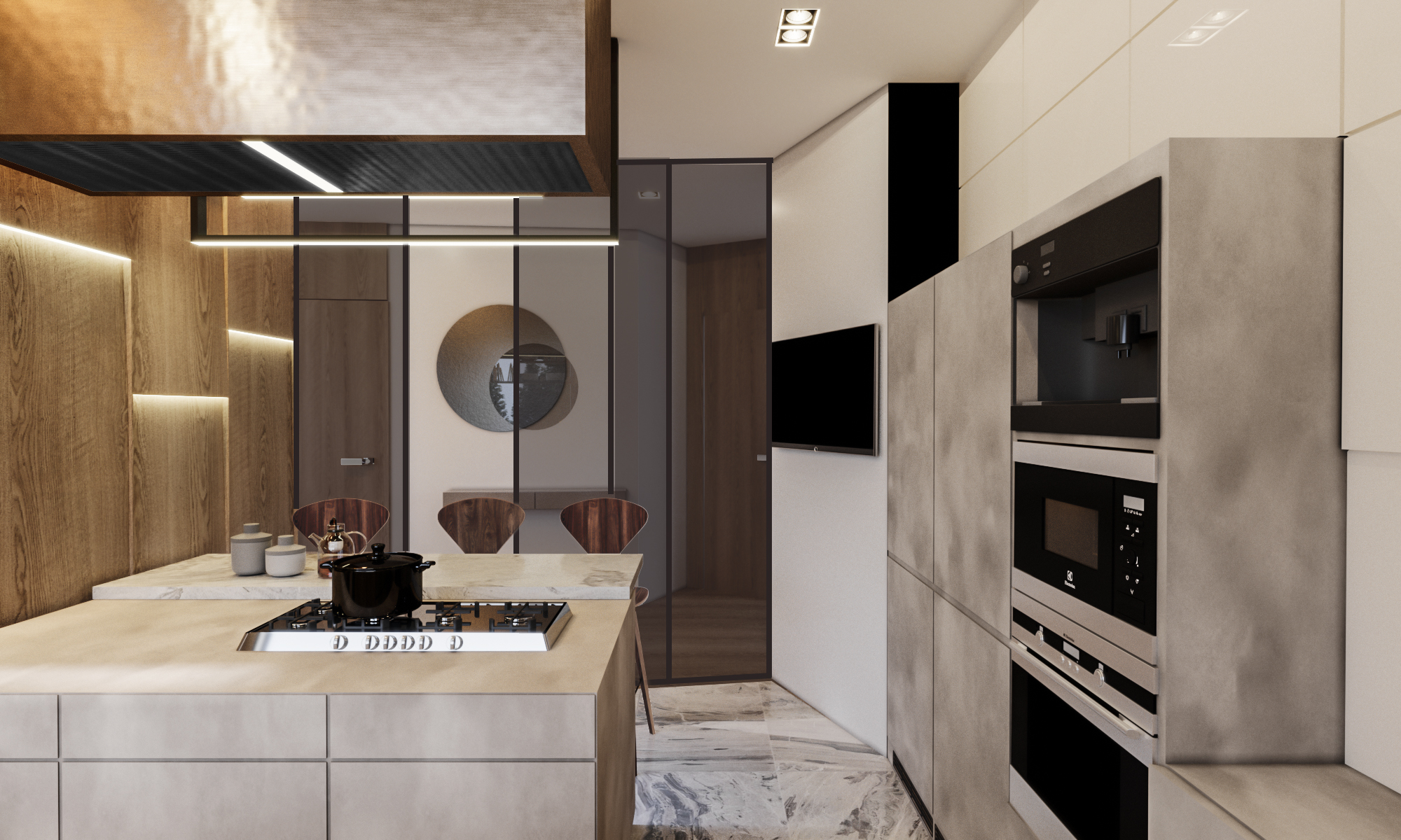 Дуплекс в Барвиха Хиллс. — Изображение №20 — 3D на Dprofile