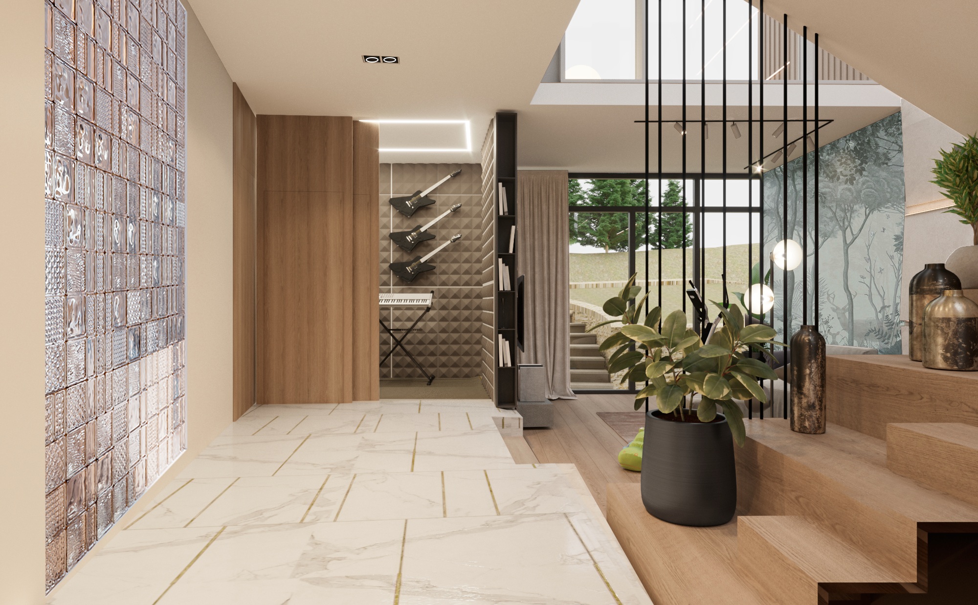 Дуплекс в Барвиха Хиллс. — Изображение №6 — 3D на Dprofile