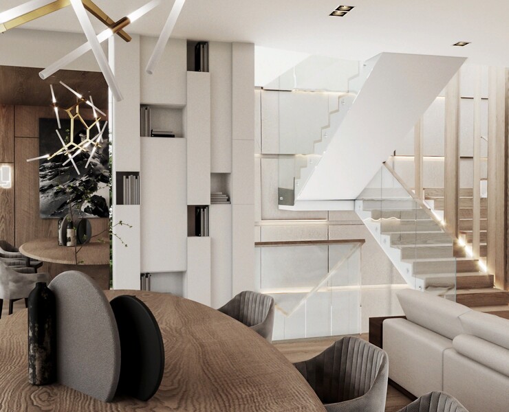 Дуплекс в Барвиха Хиллс. — 3D на Dprofile