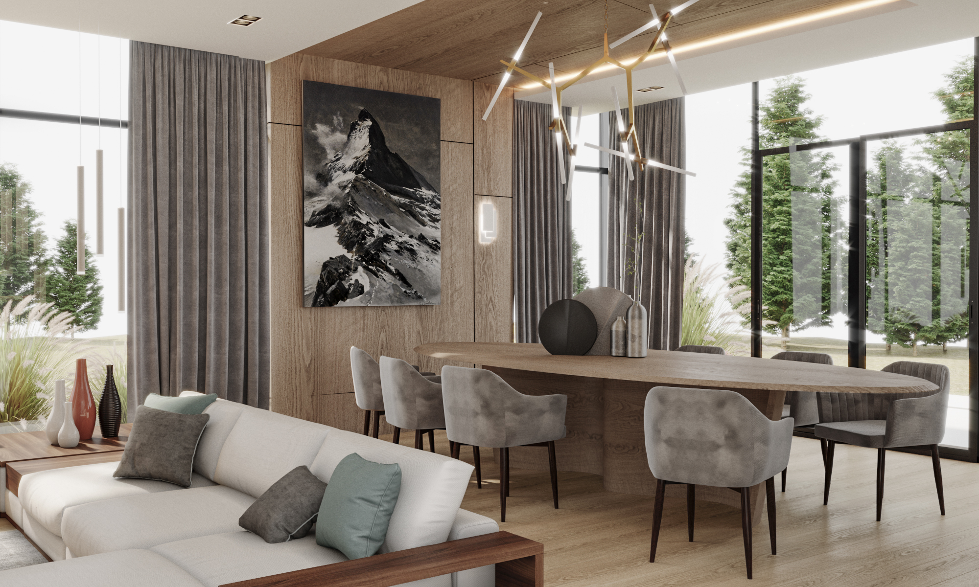 Дуплекс в Барвиха Хиллс. — Изображение №15 — 3D на Dprofile