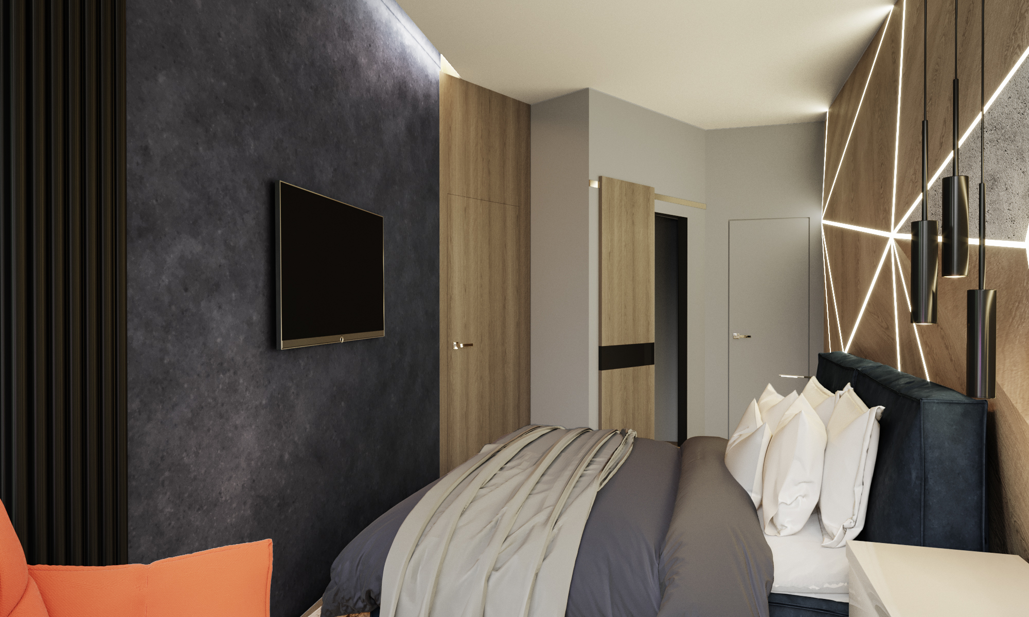 Дуплекс в Барвиха Хиллс. — Изображение №26 — 3D на Dprofile