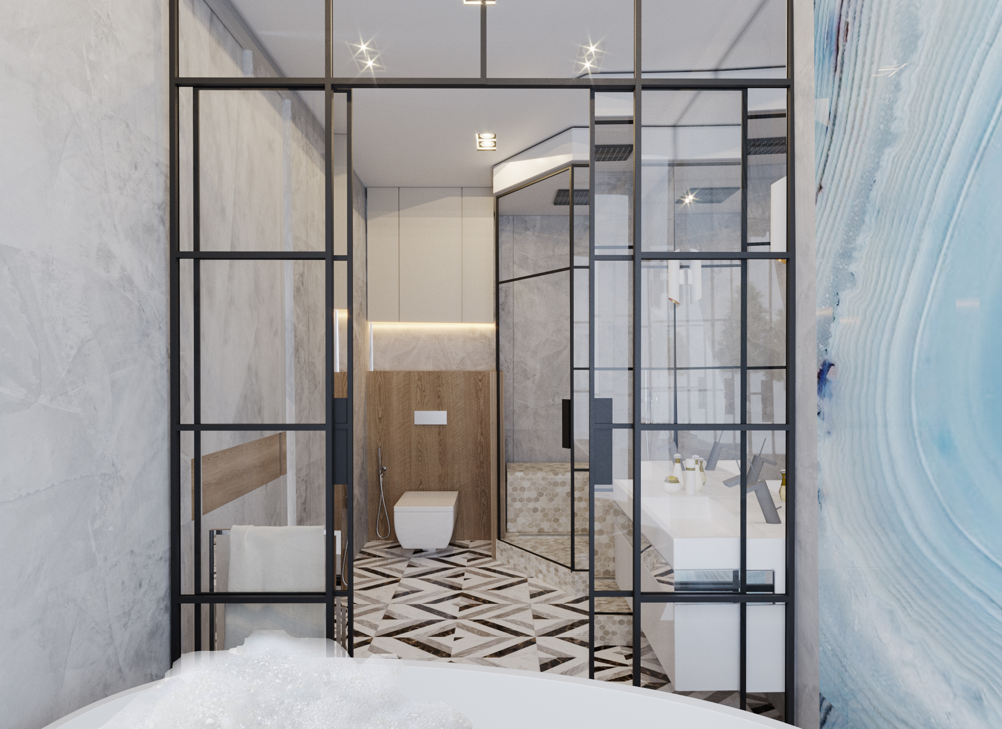 Дуплекс в Барвиха Хиллс. — Изображение №39 — 3D на Dprofile