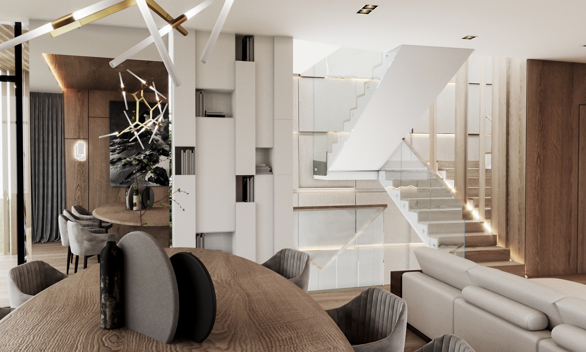 Дуплекс в Барвиха Хиллс. — Изображение №16 — 3D на Dprofile