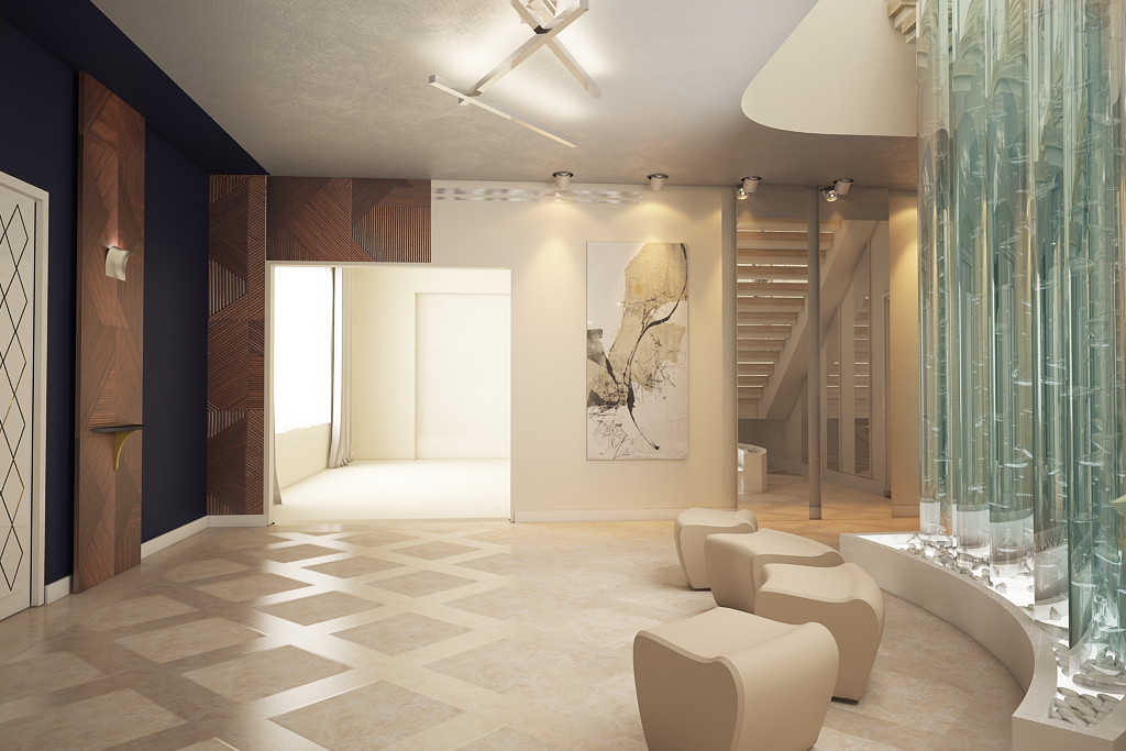 Дом в Грибово. — Изображение №5 — 3D на Dprofile