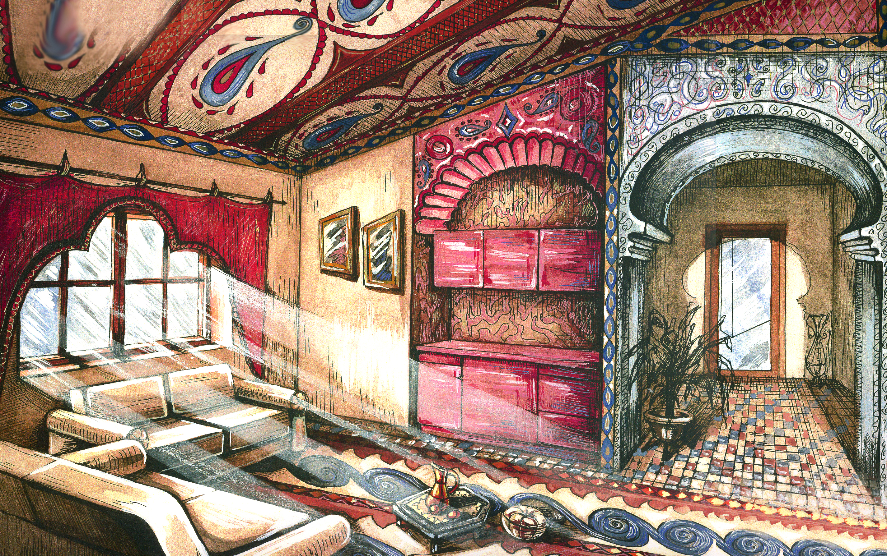 Гостевой дом на Новорижском шоссе. — Изображение №3 — 3D на Dprofile