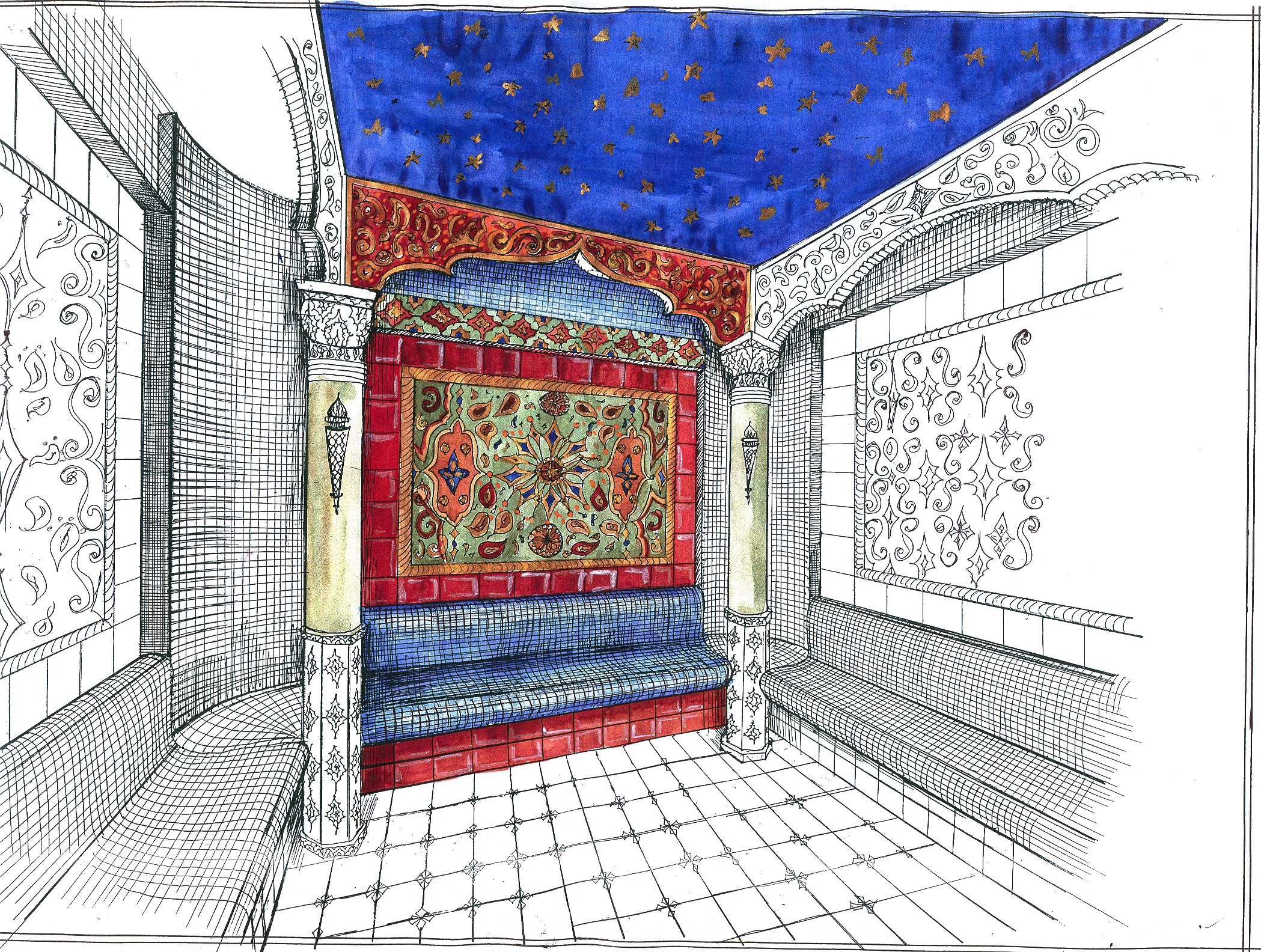 Гостевой дом на Новорижском шоссе. — Изображение №9 — 3D на Dprofile