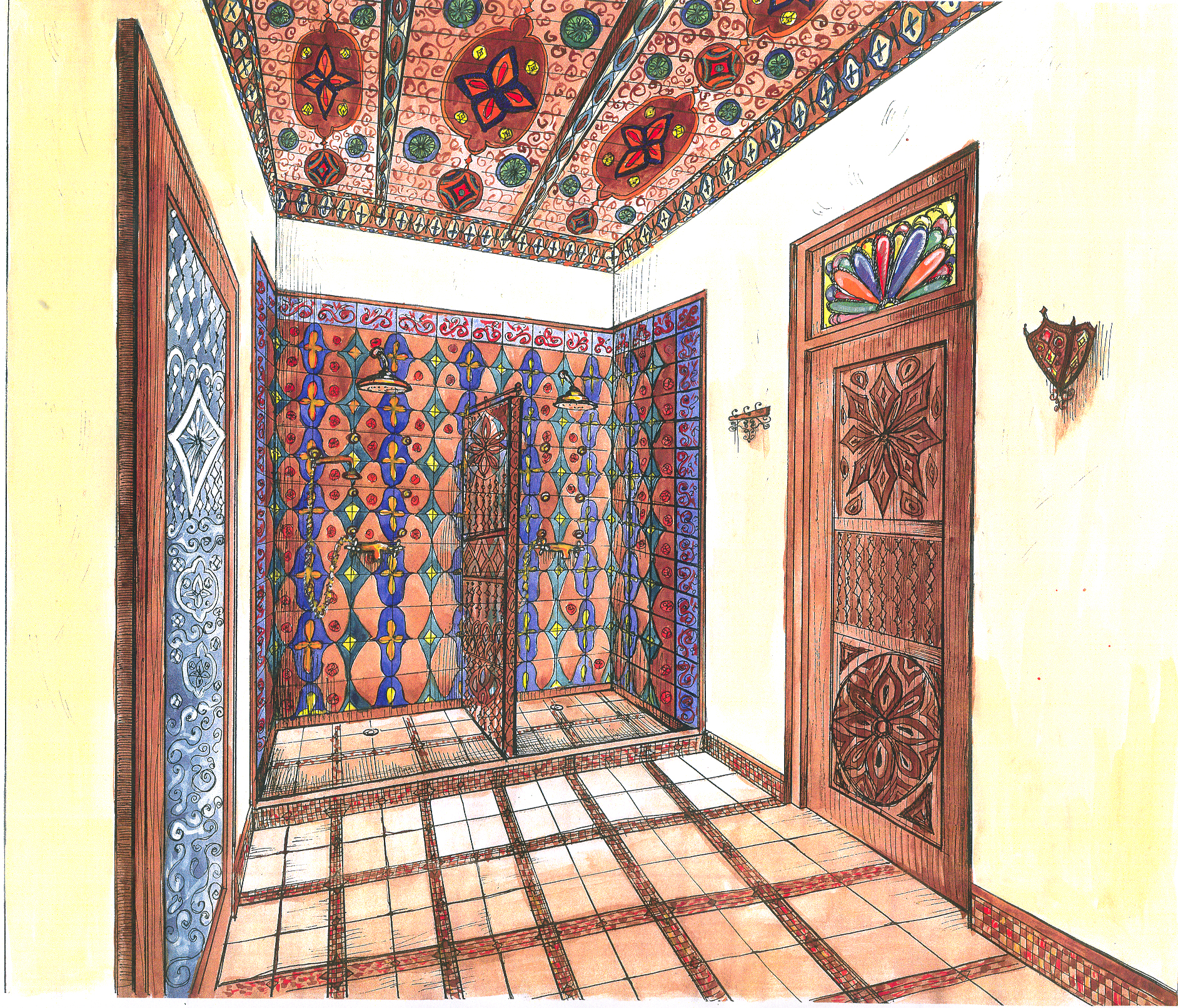 Гостевой дом на Новорижском шоссе. — Изображение №10 — 3D на Dprofile