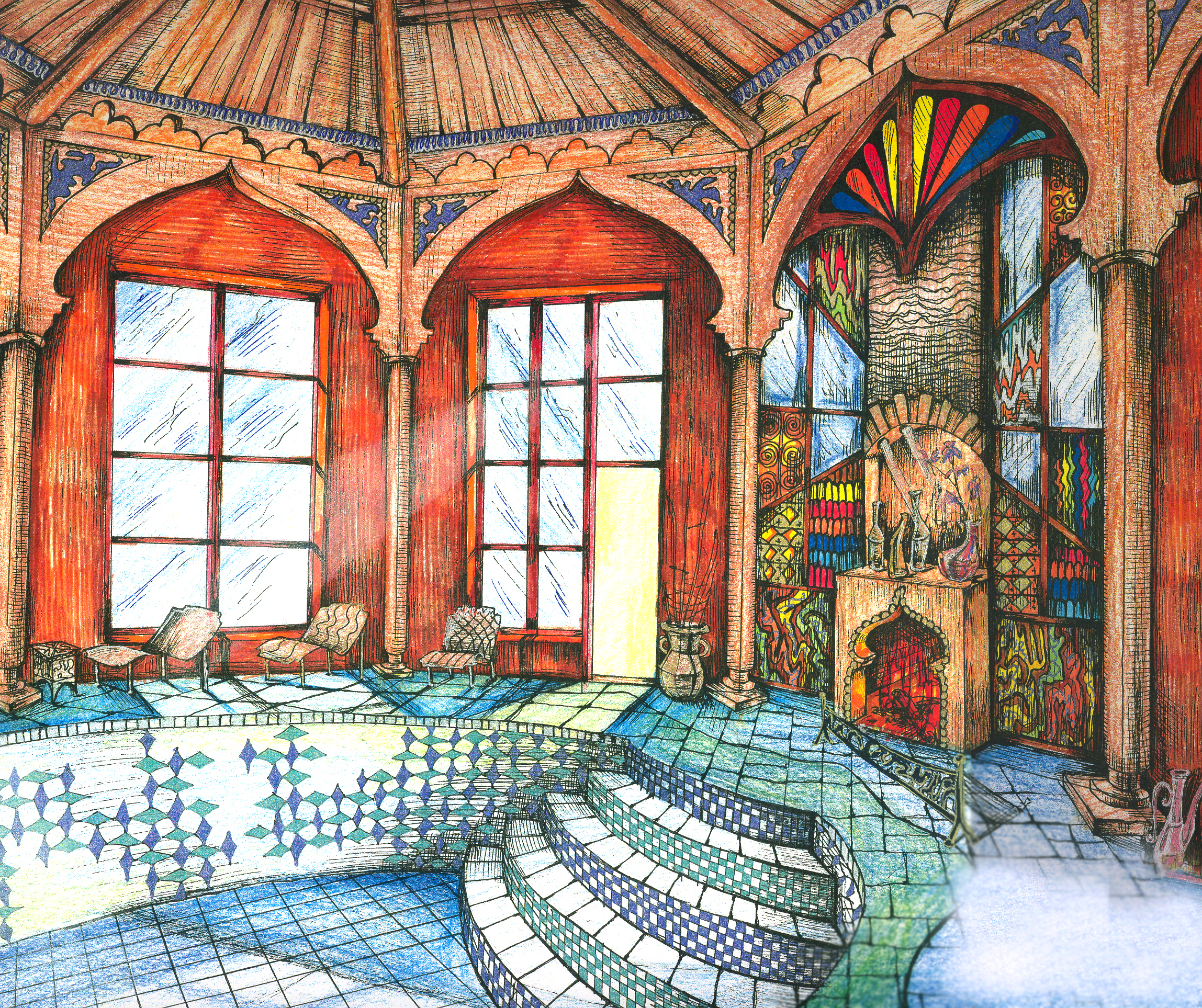 Гостевой дом на Новорижском шоссе. — Изображение №2 — 3D на Dprofile