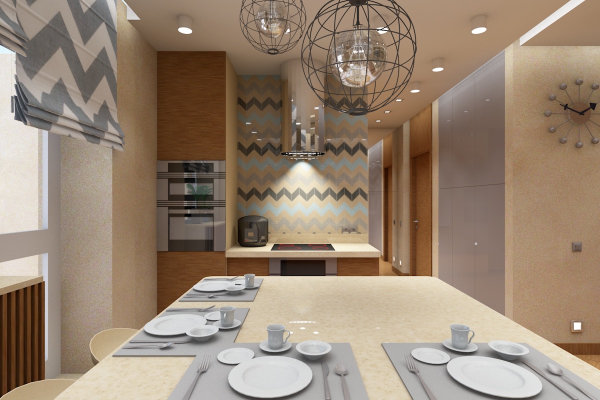 Пентхаус на Октябрьском проспекте. — Изображение №12 — 3D на Dprofile