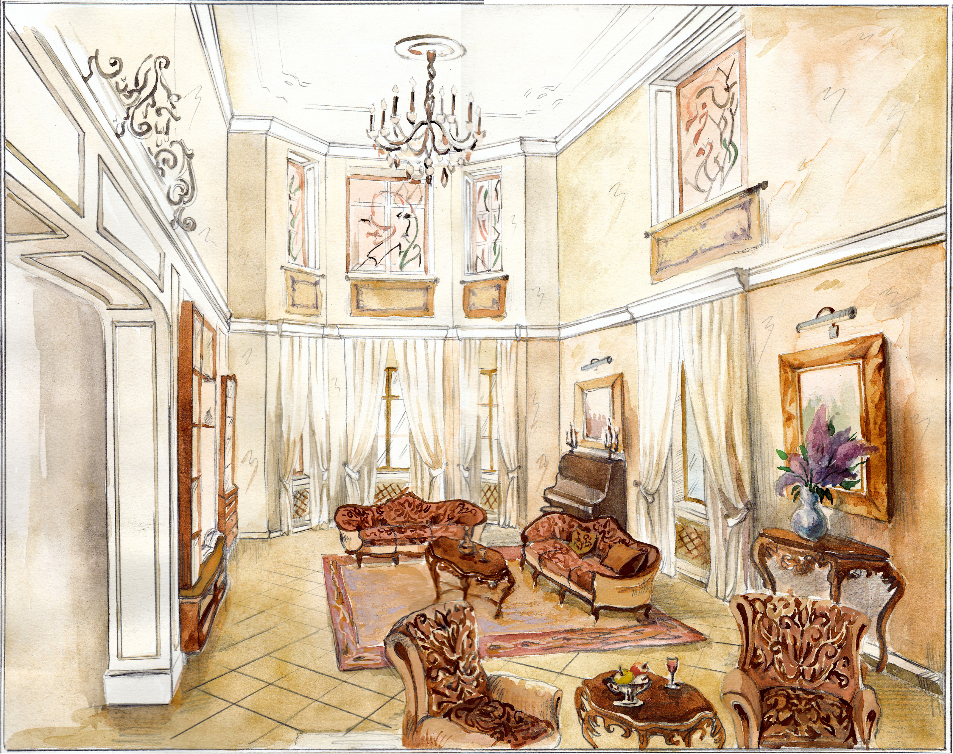 Дом в Ларюшино. — Изображение №3 — 3D на Dprofile