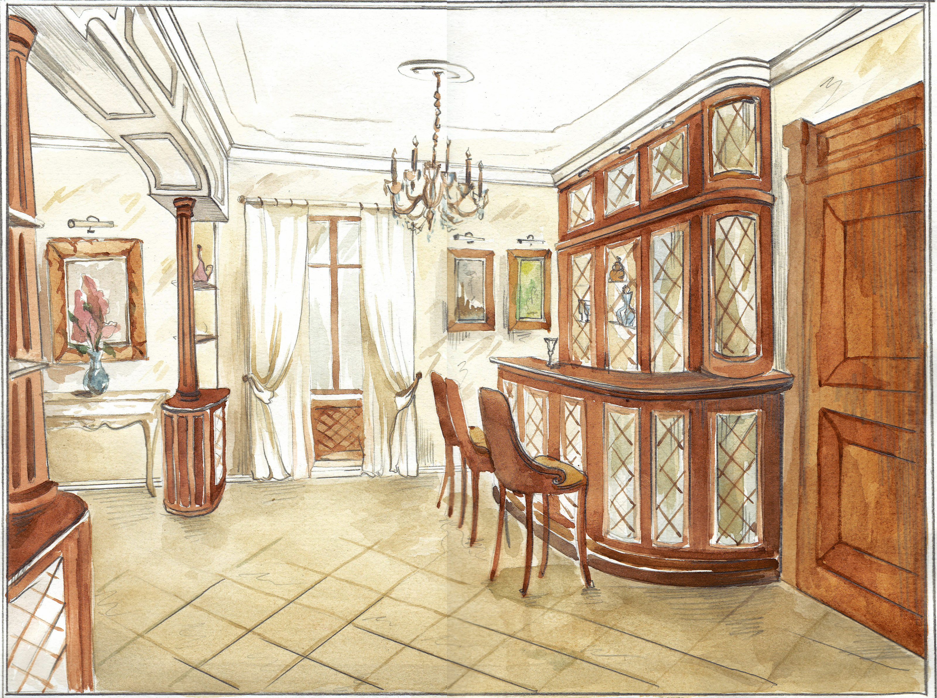 Дом в Ларюшино. — Изображение №4 — 3D на Dprofile